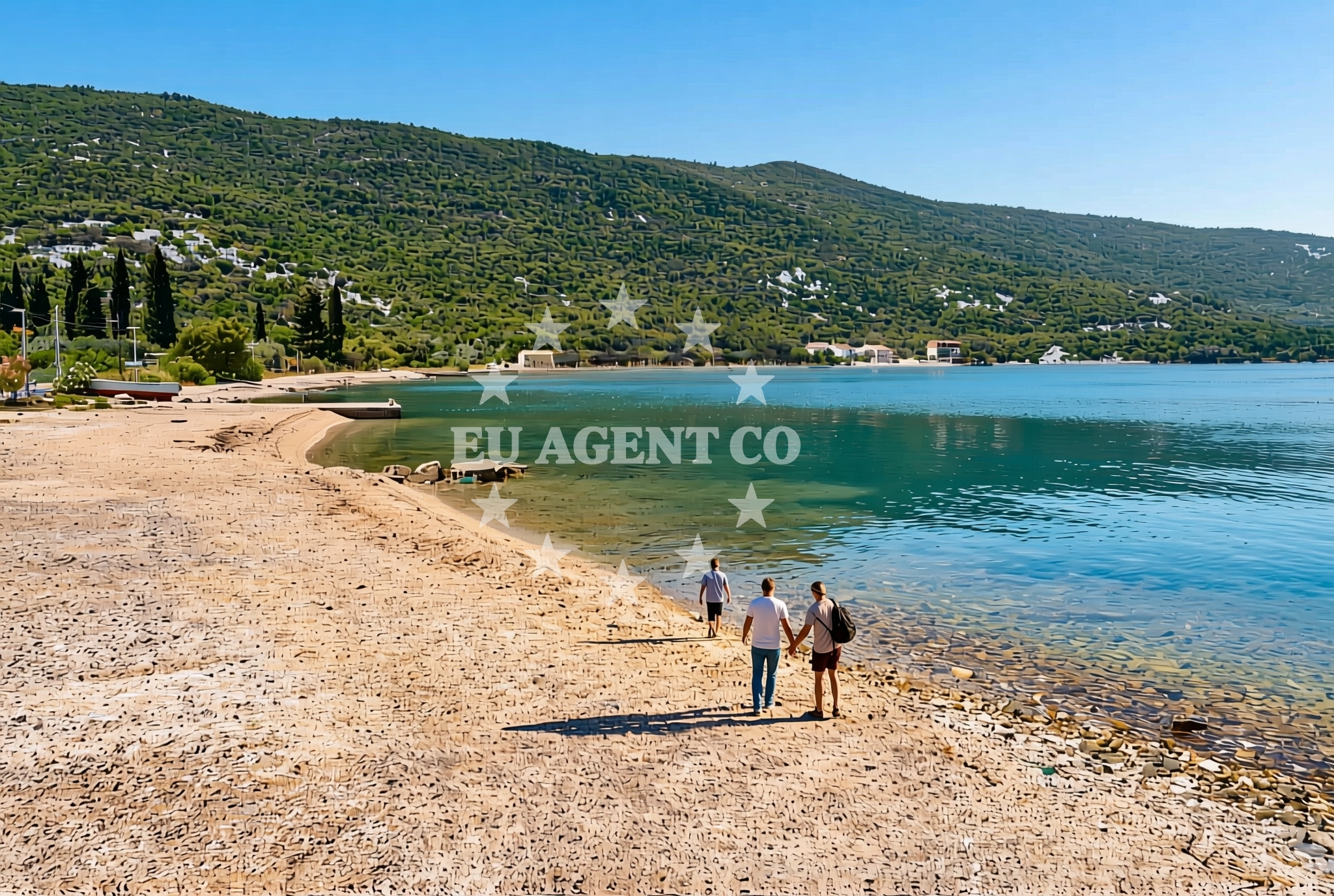 Additional view of Brijesta beach in Brijesta 20, Janjina