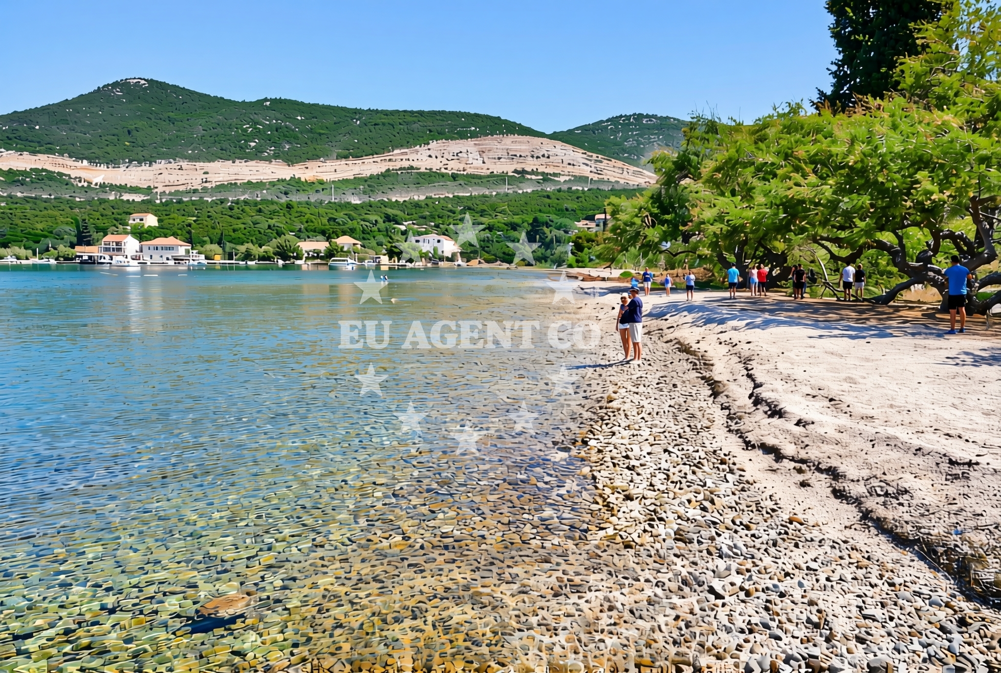 Additional view of Brijesta beach in Brijesta 20, Janjina