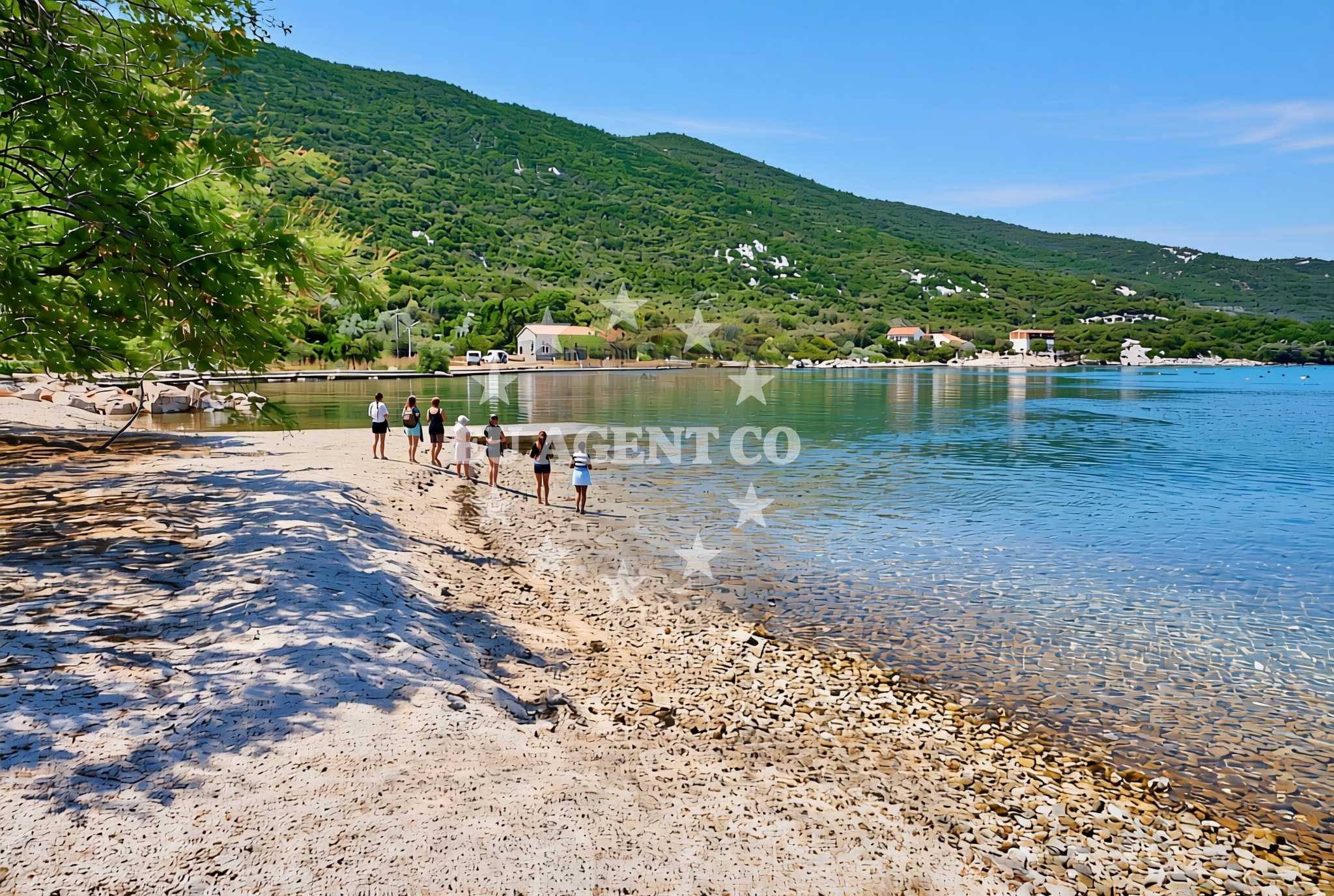 Additional view of Brijesta beach in Brijesta 20, Janjina