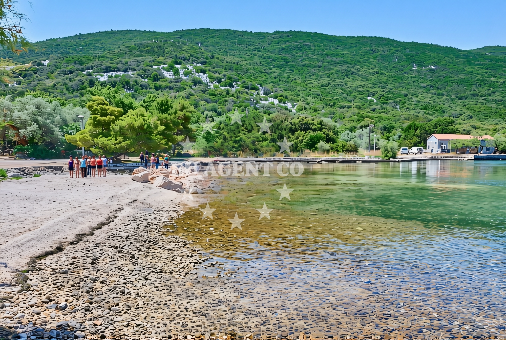 Additional view of Brijesta beach in Brijesta 20, Janjina