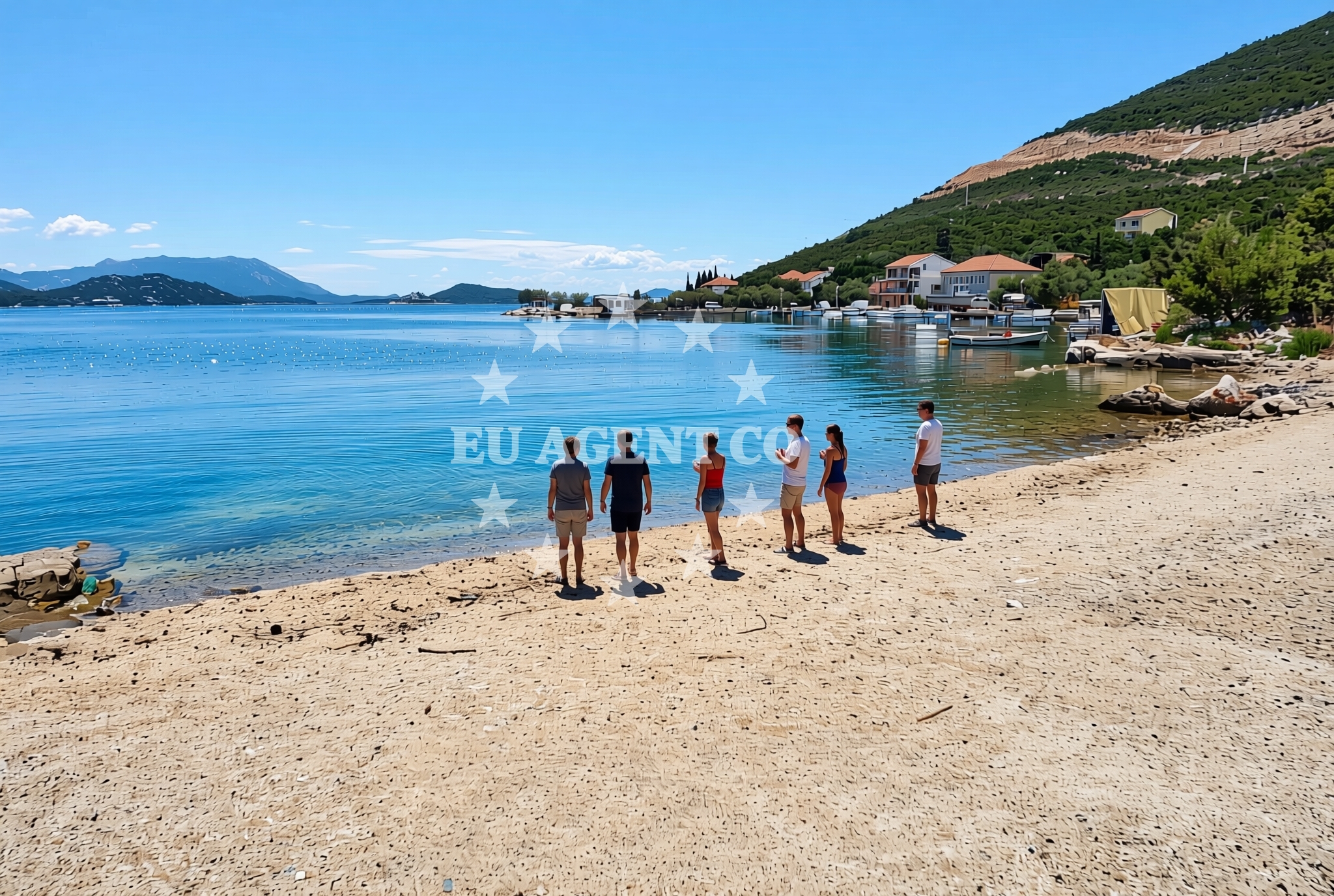 Additional view of Brijesta beach in Brijesta 20, Janjina