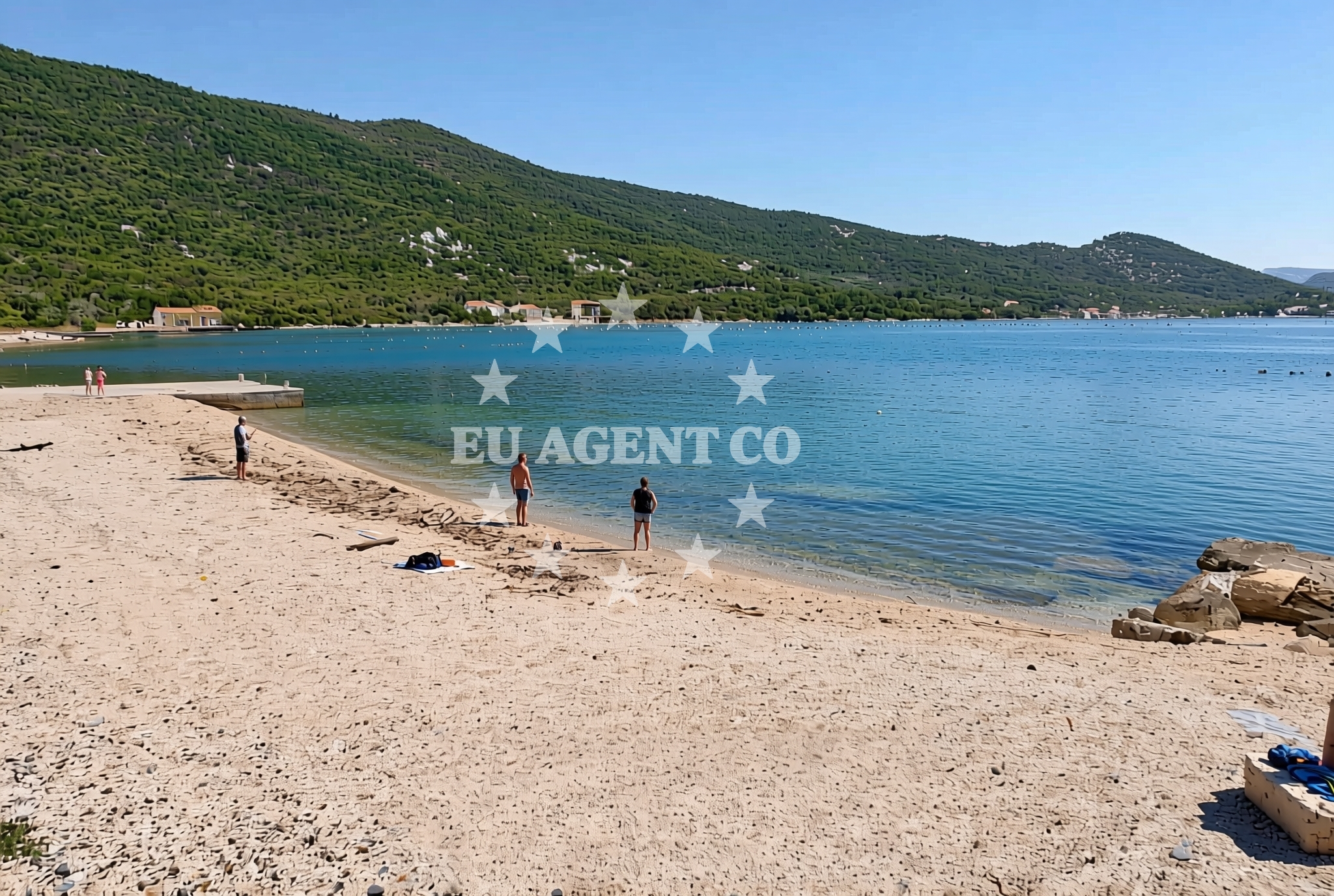 Additional view of Brijesta beach in Brijesta 20, Janjina