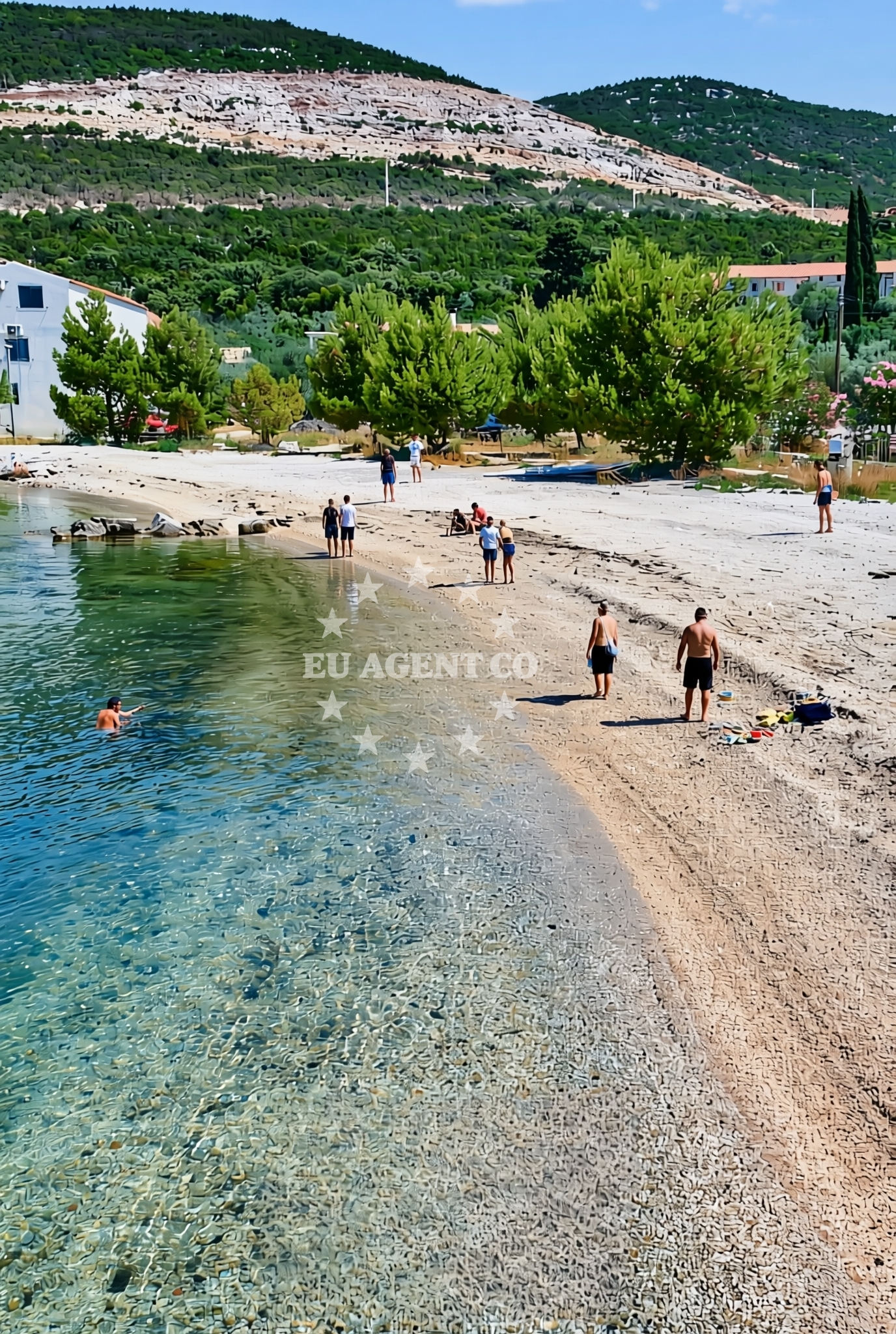 Additional view of Brijesta beach in Brijesta 20, Janjina