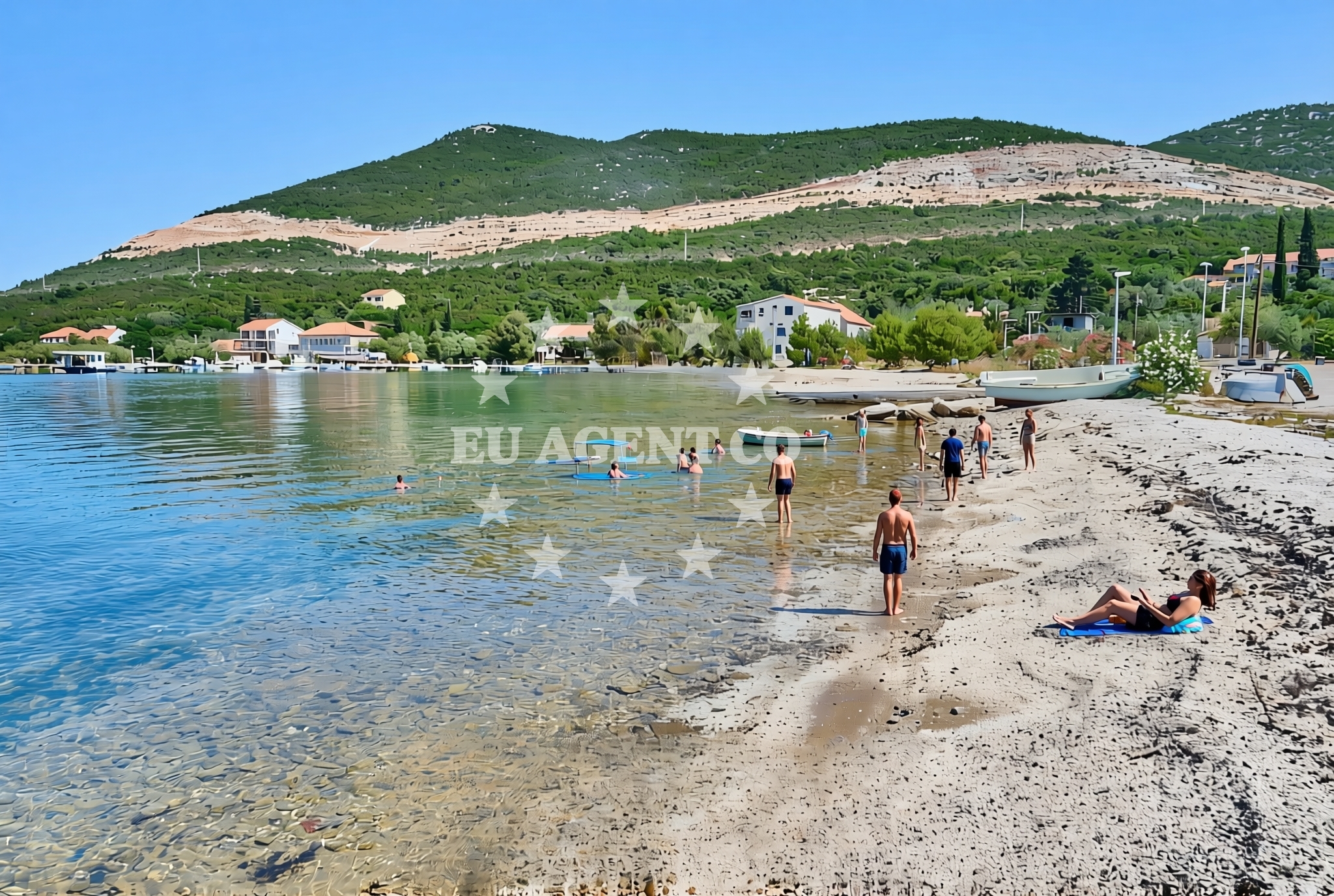 Additional view of Brijesta beach in Brijesta 20, Janjina