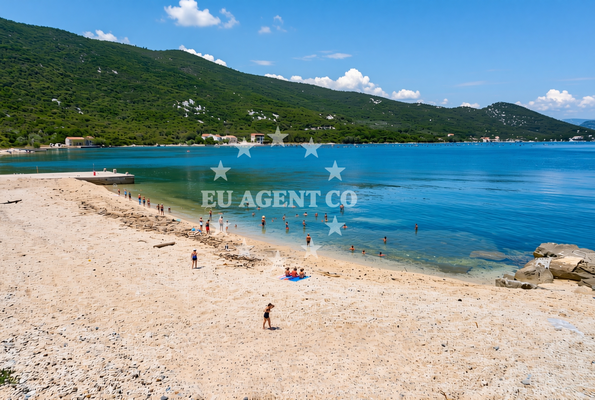Additional view of Brijesta: beaches and coves (3) in Brijesta