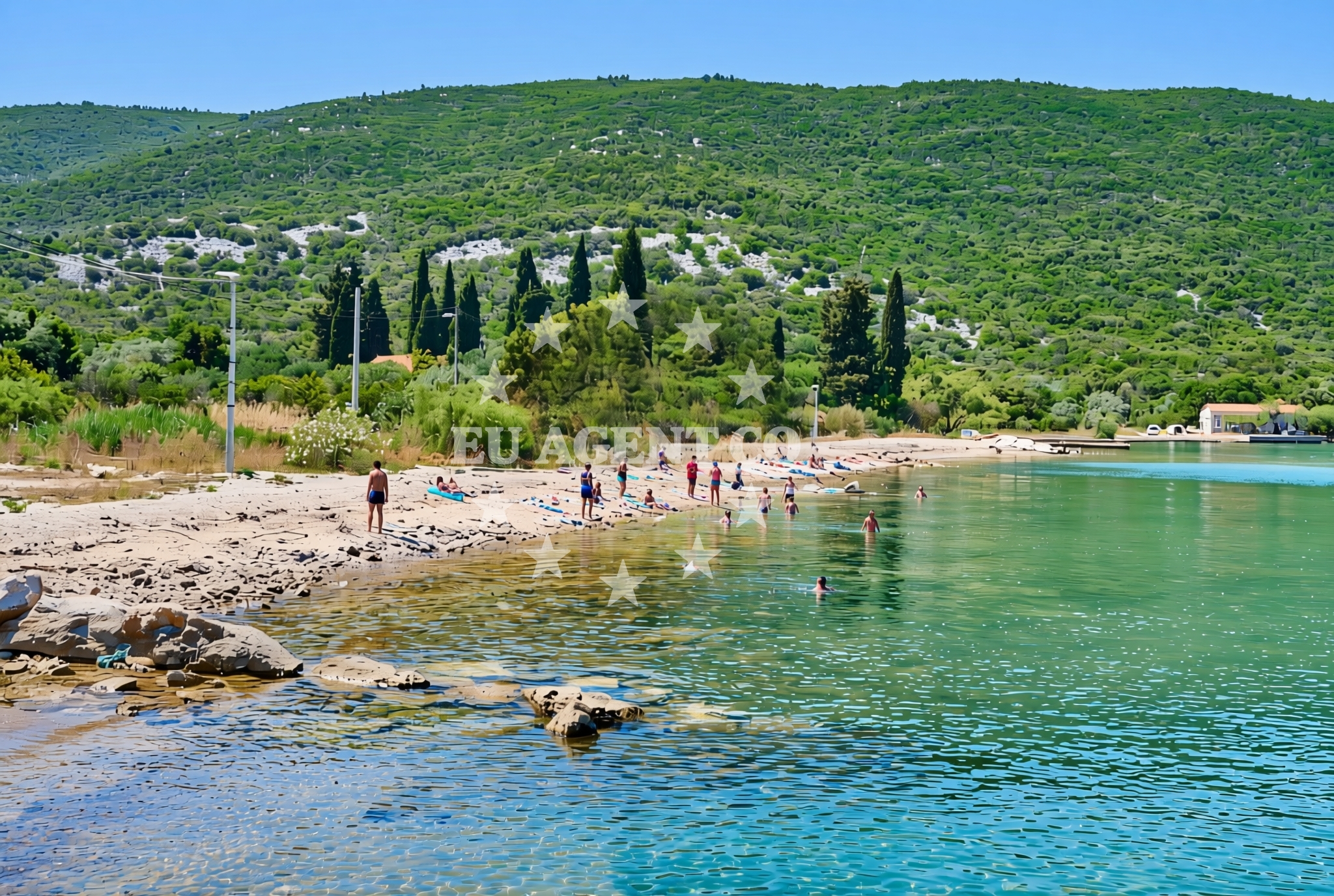 Additional view of Brijesta: beaches and coves (3) in Brijesta