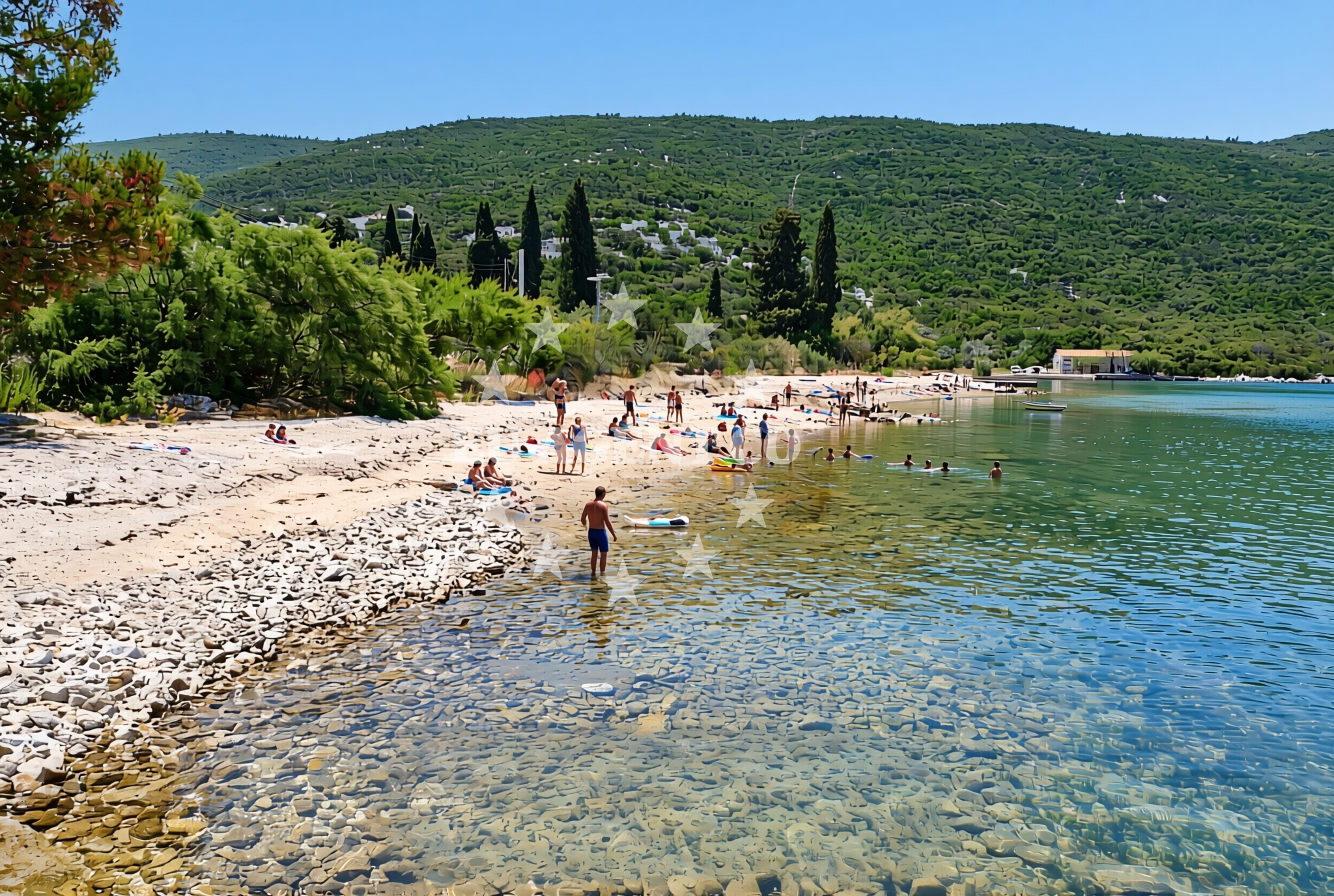 Additional view of Brijesta: beaches and coves (3) in Brijesta