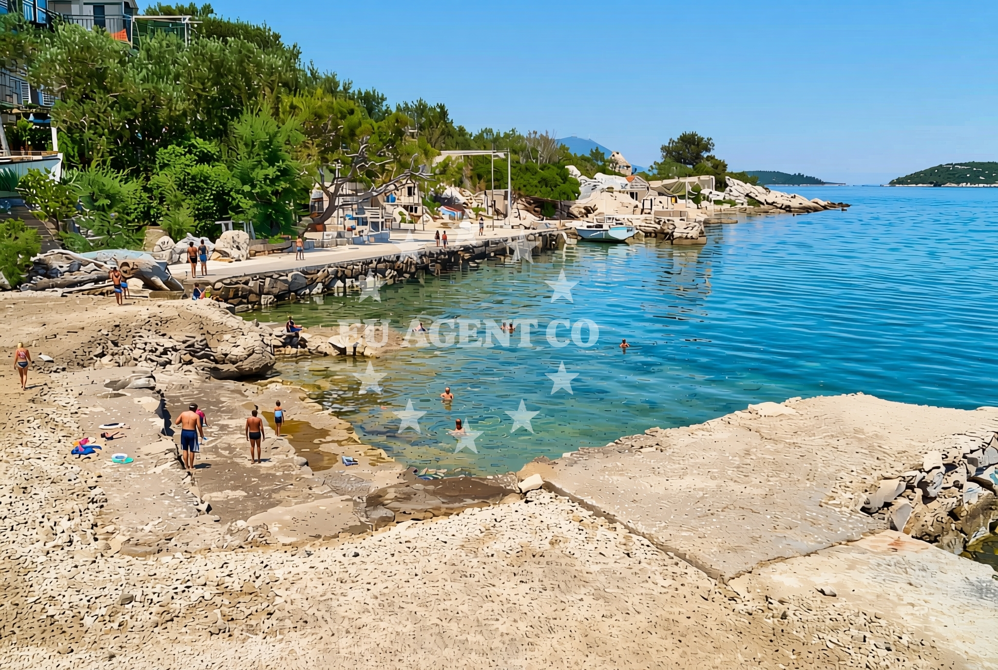 Additional view of Brijesta II beach
