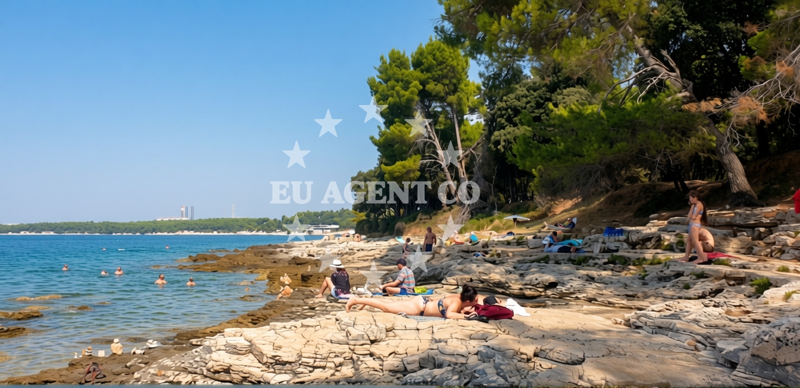 Additional view of Brioni beach in Verudella 16, Pula