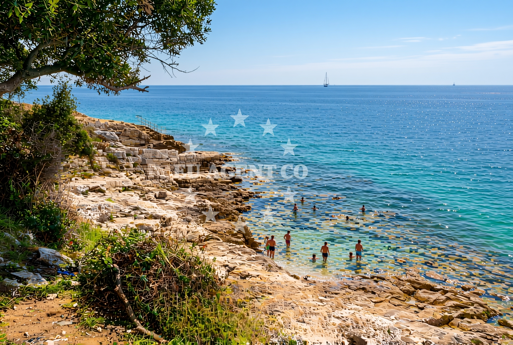 Additional view of Brioni beach in Verudella 16, Pula