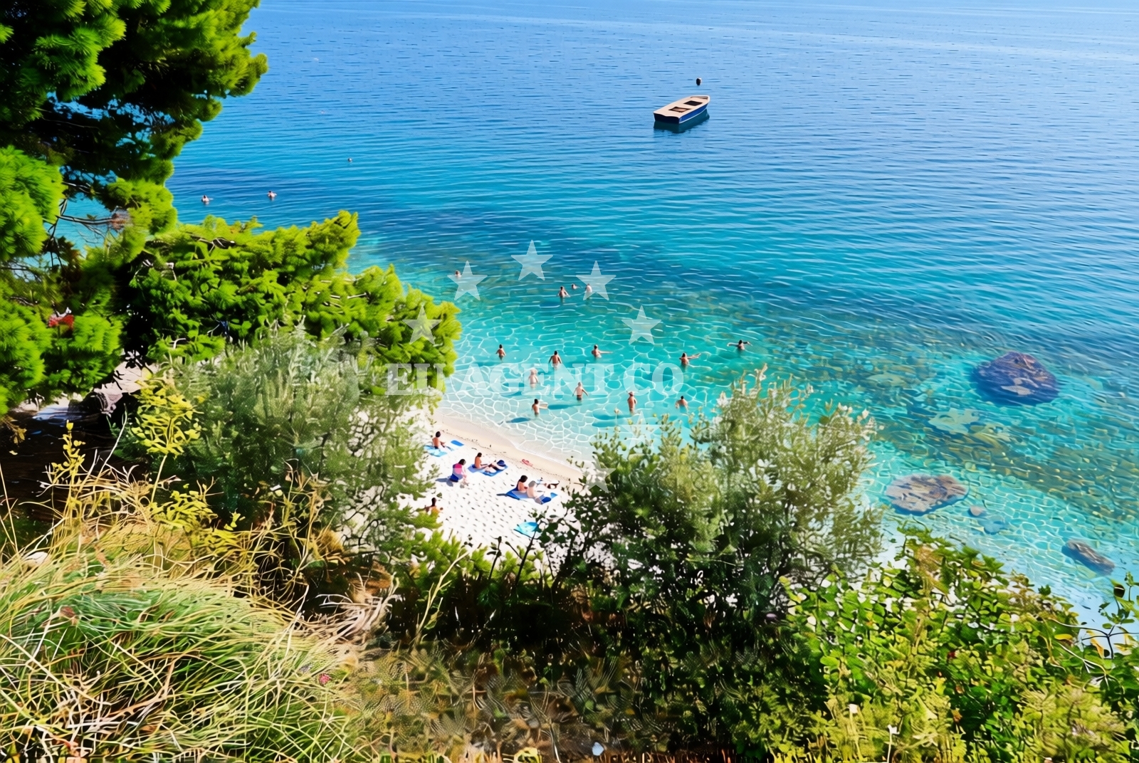 Additional view of Brist: beaches and coves (7) in Brist