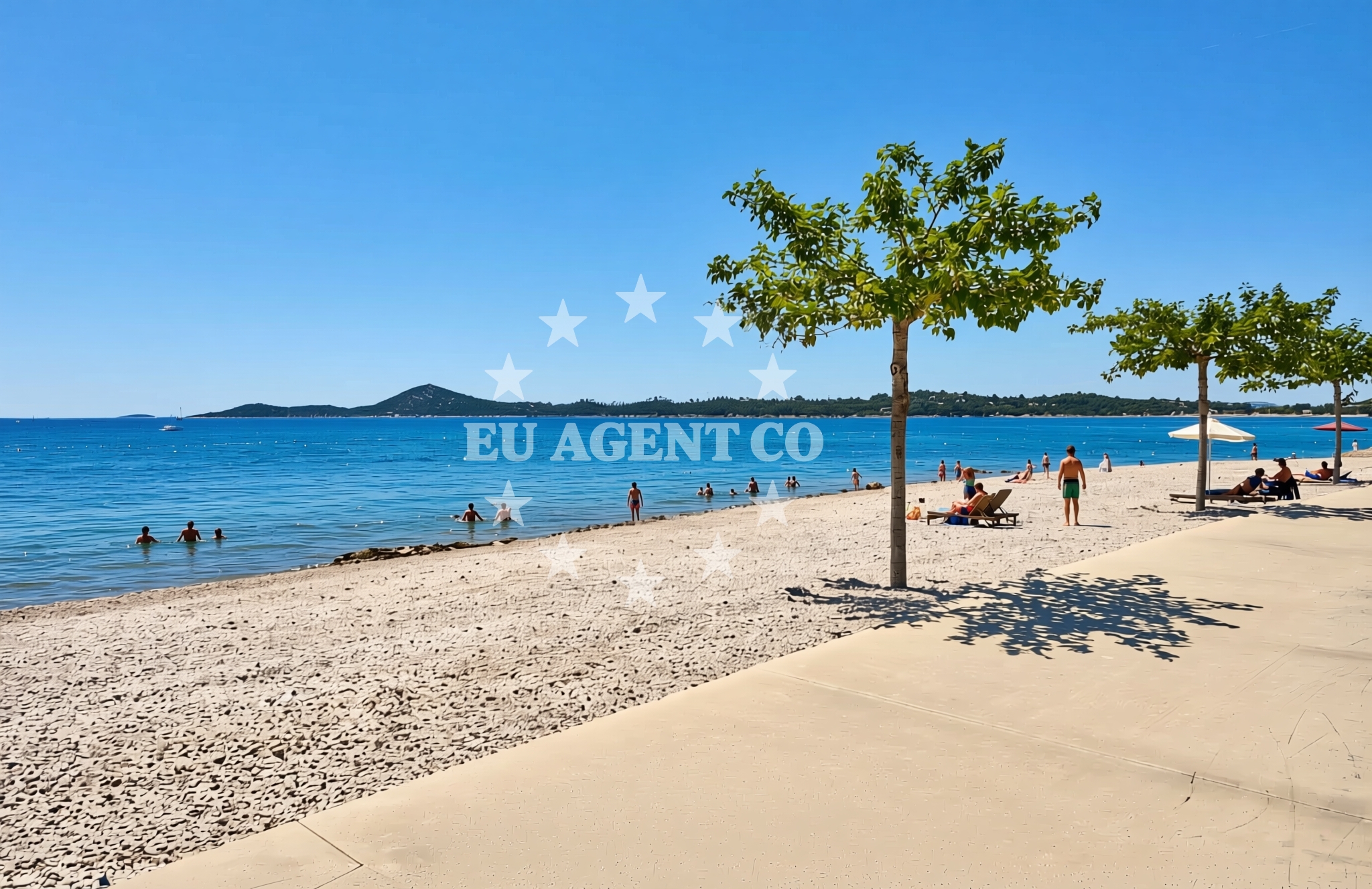 Additional view of Bristak, Vodice Beach in Bristak