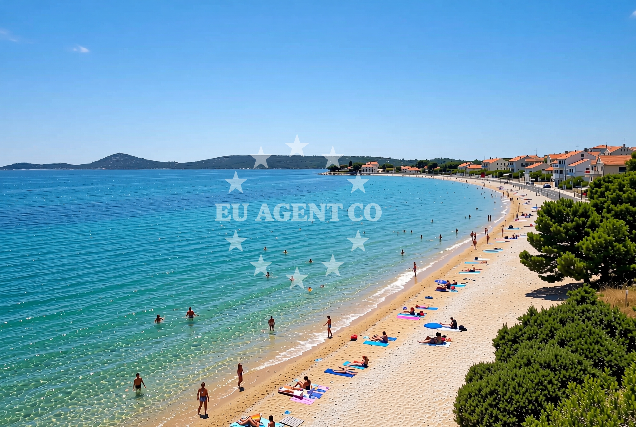 Additional view of Bristak, Vodice Beach in Bristak