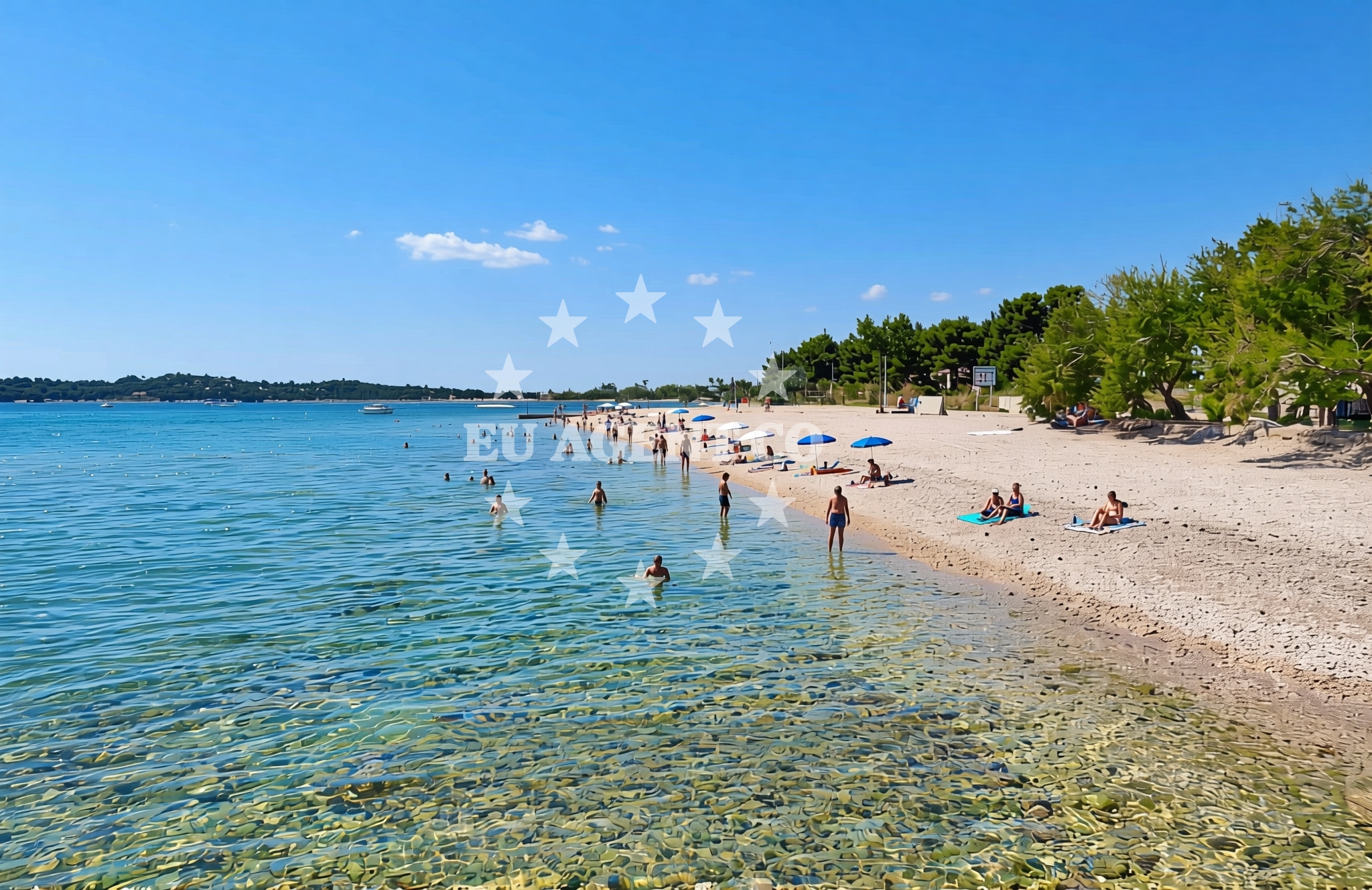 Additional view of Bristak, Vodice Beach in Bristak