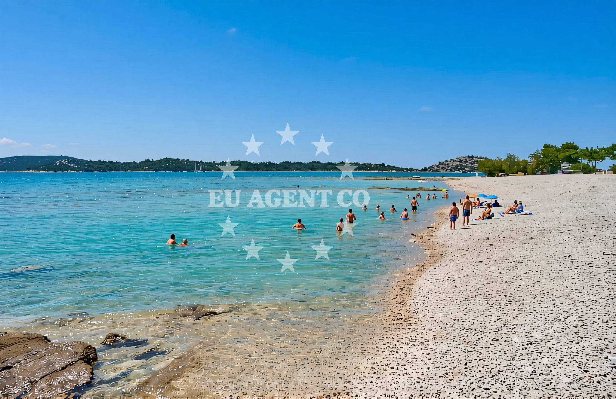 Additional view of Bristak, Vodice Beach in Bristak