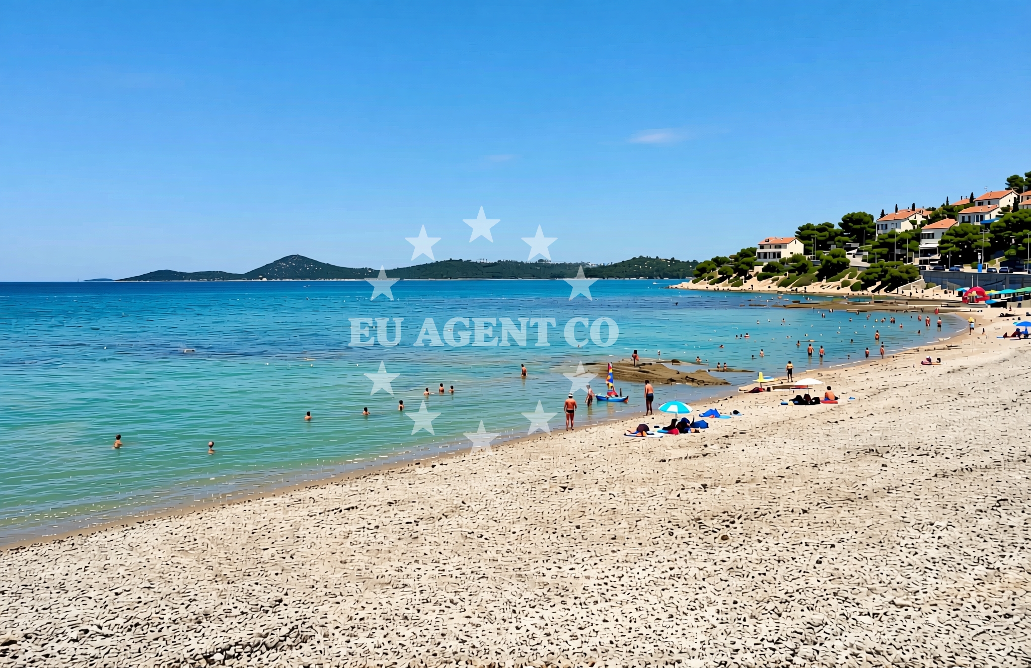 Additional view of Bristak, Vodice Beach in Bristak