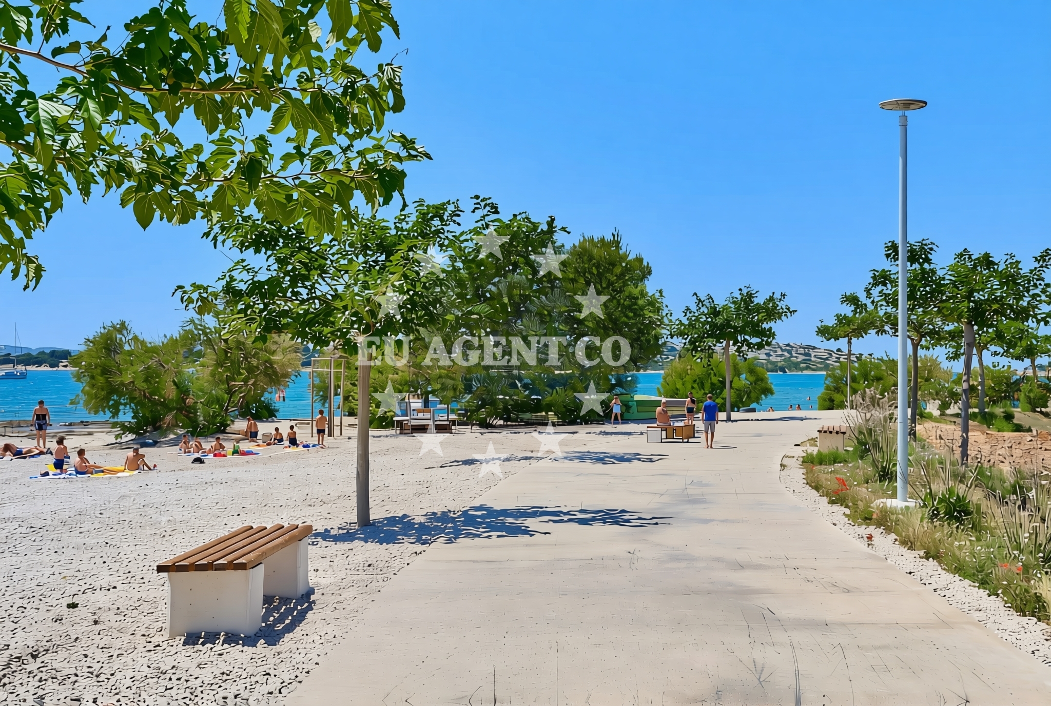 Additional view of Bristak, Vodice Beach in Bristak