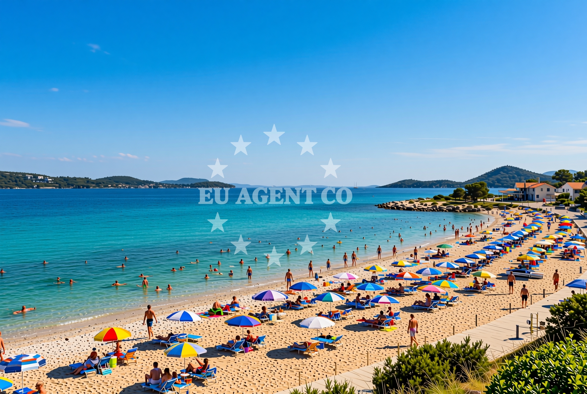 Additional view of Bristak, Vodice Beach in Bristak