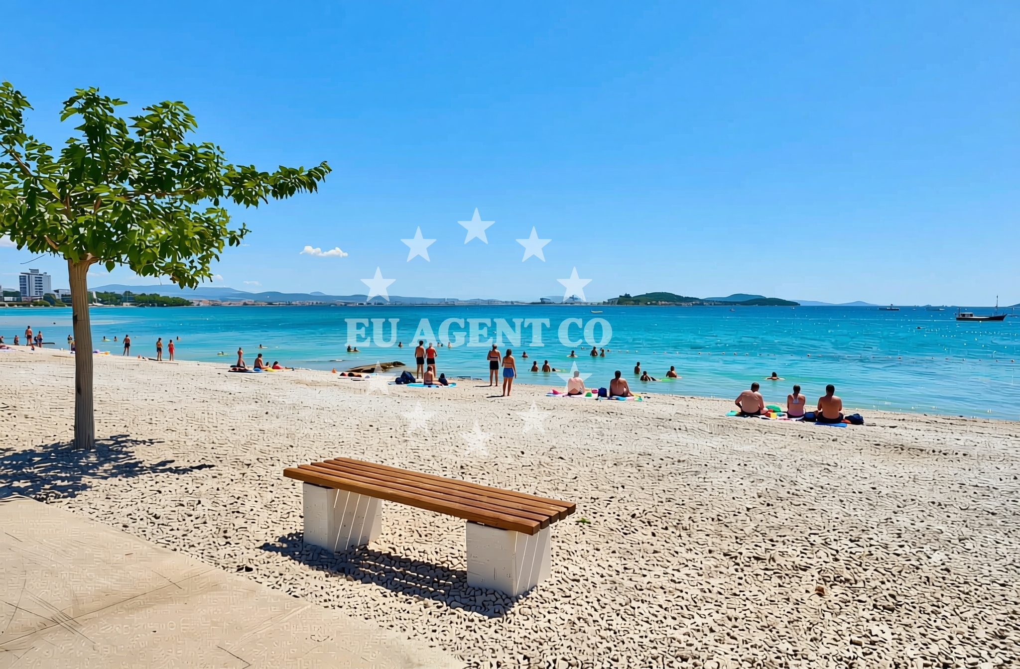 Additional view of Bristak, Vodice Beach in Bristak