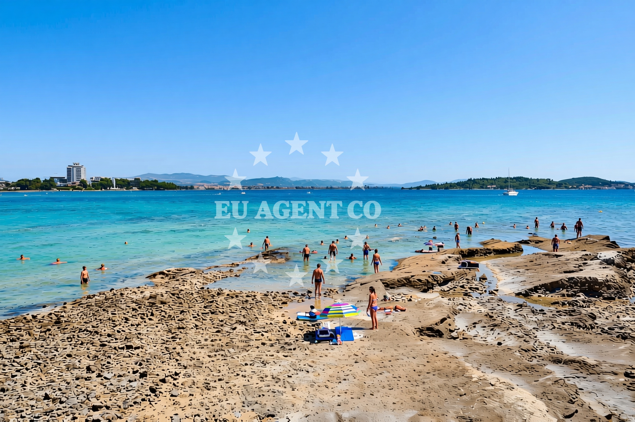 Additional view of Bristak, Vodice Beach in Bristak
