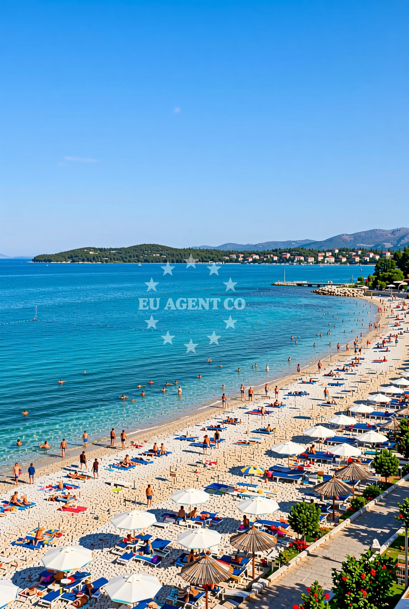 Additional view of Bristak, Vodice Beach in Bristak
