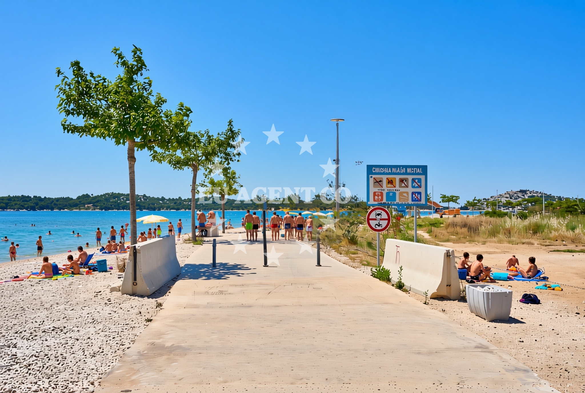 Additional view of Bristak, Vodice Beach in Bristak
