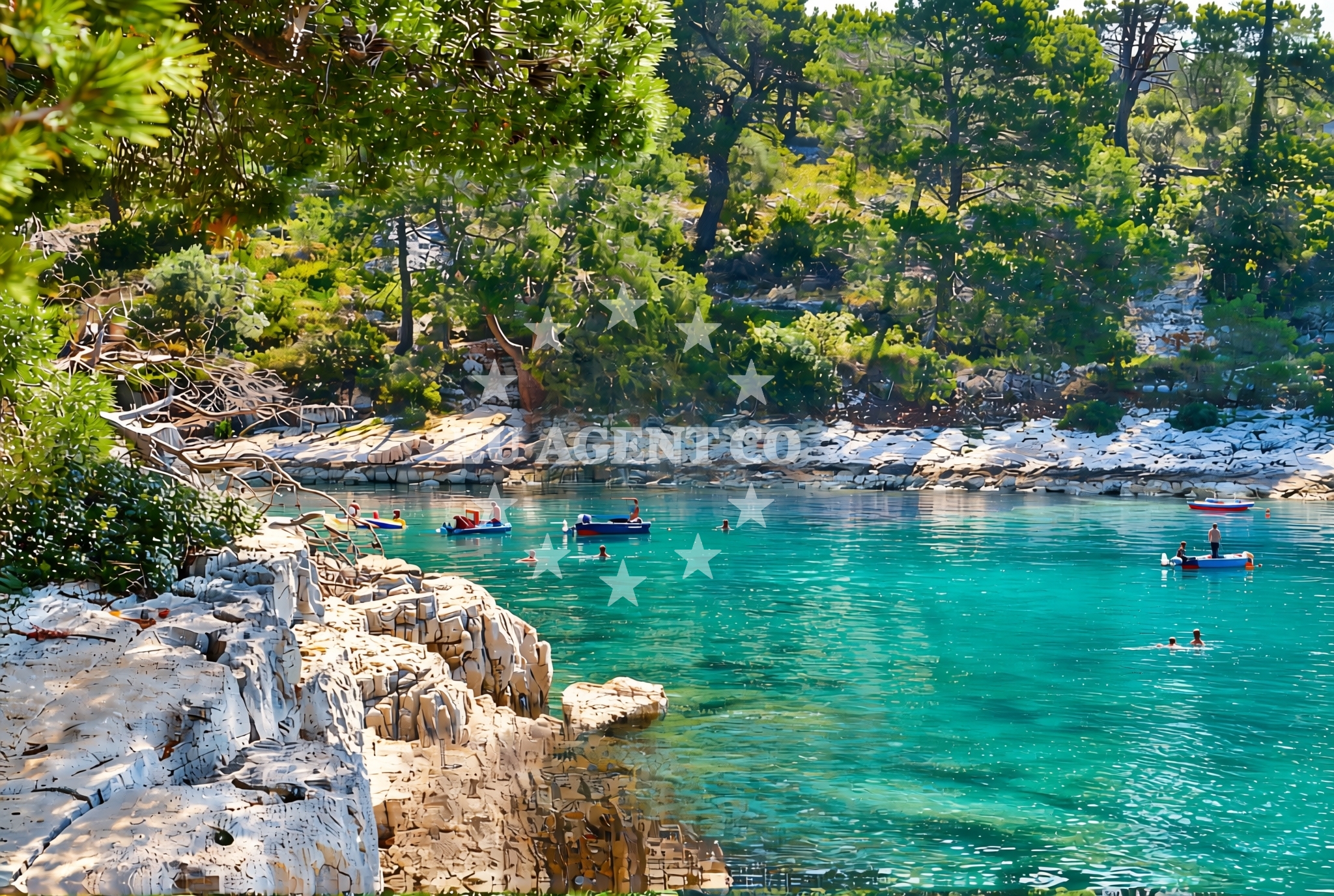 Additional view of Brizenica Bay in , Stari Grad