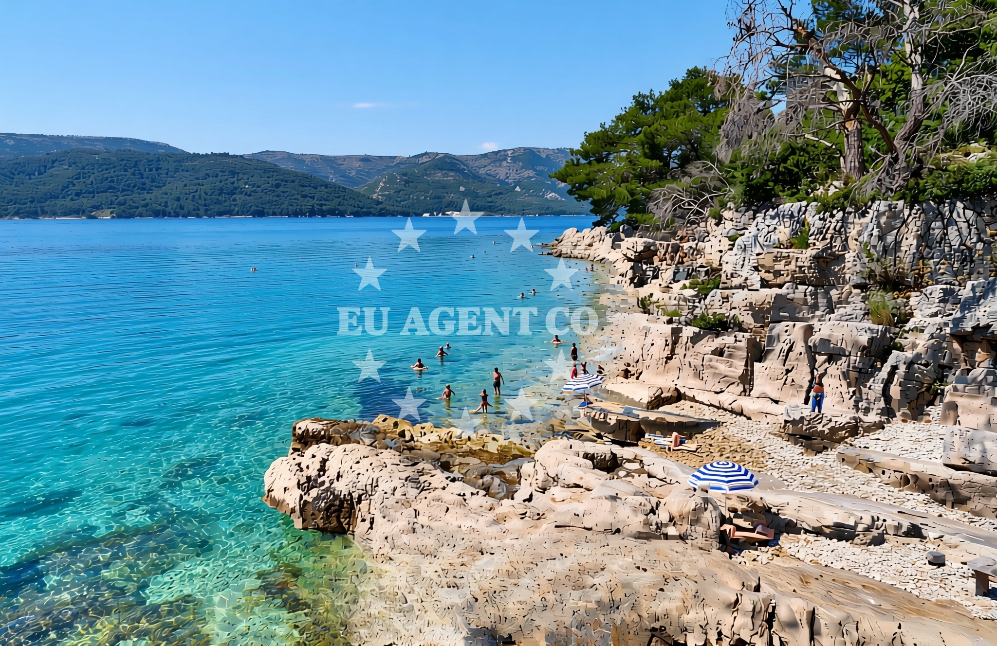 Additional view of Brizenica Bay in , Stari Grad