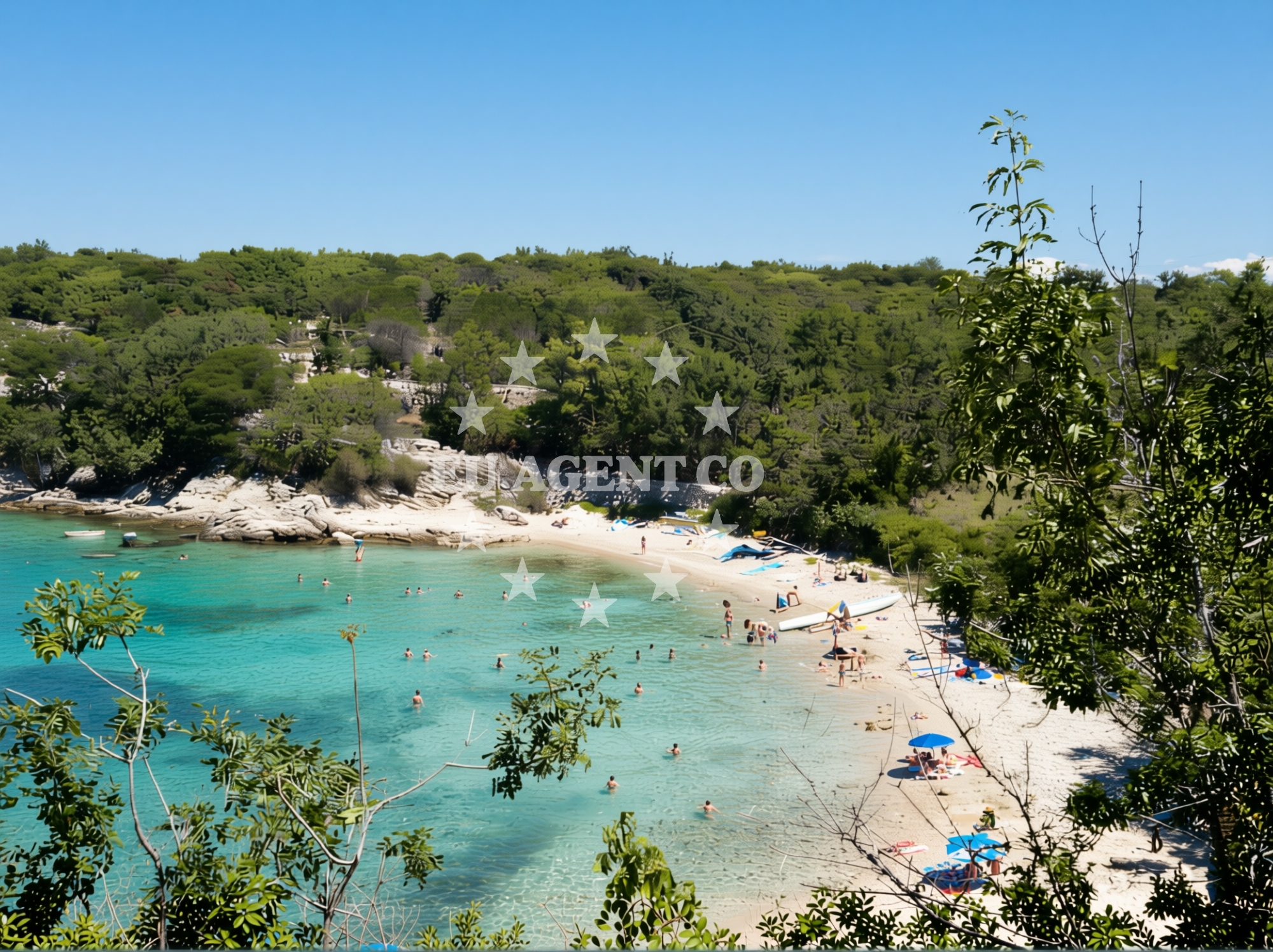 Additional view of Brnestre beach in Potocnica bb, Potocnica
