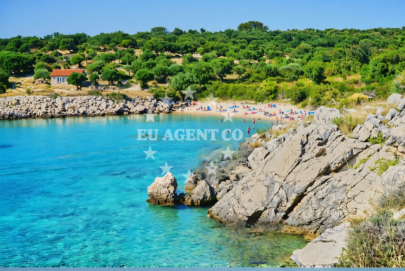 Additional view of Brnestre beach in Potocnica bb, Potocnica