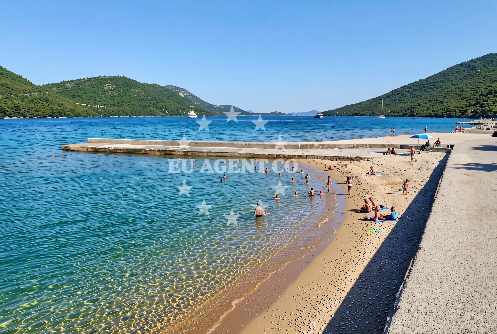 Additional view of Broce sjever, Broce Beach in Broce sjever