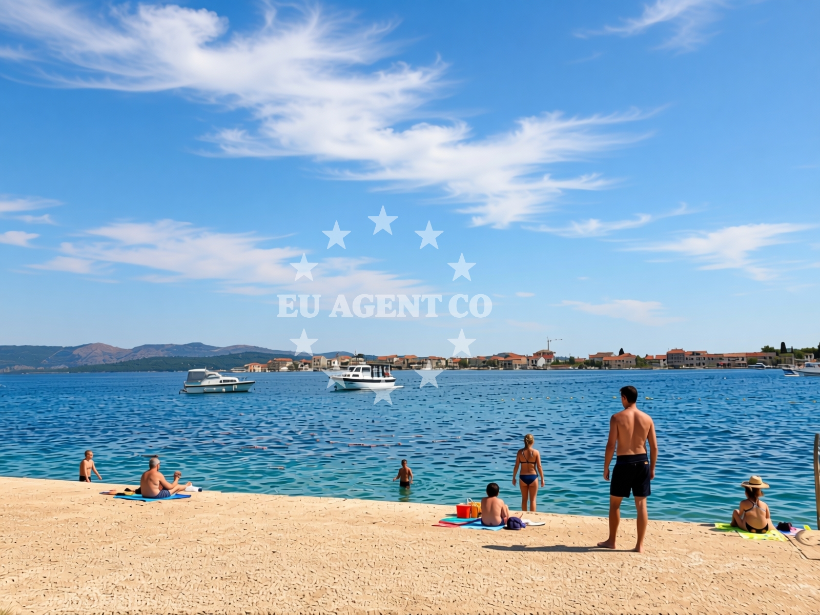 Additional view of Brodarica beach in 100 Obala Gaj, Brodarica