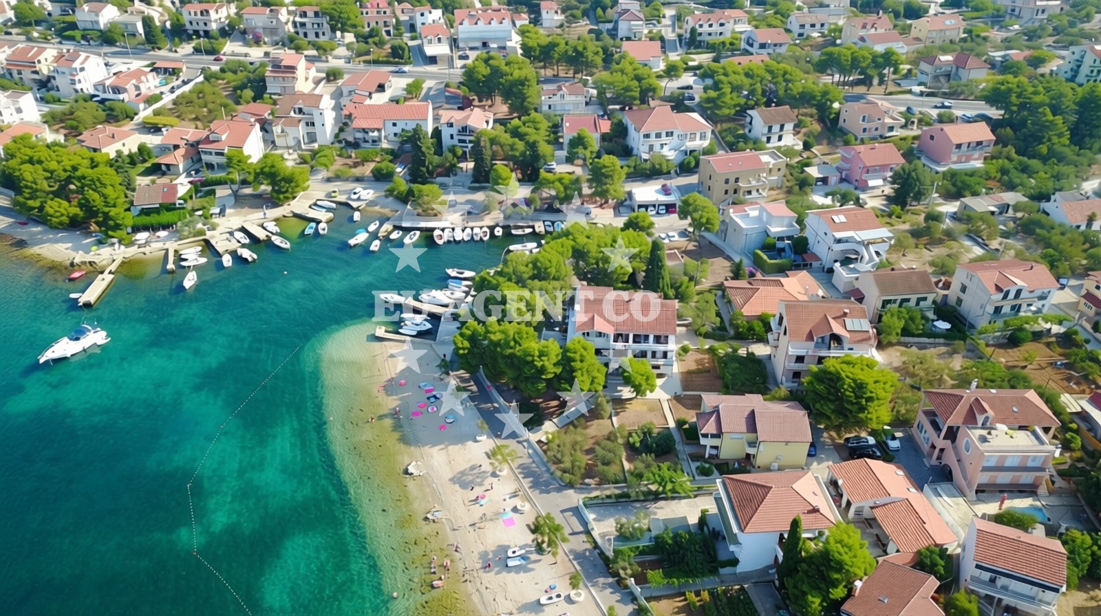 Additional view of Brodarica beach in 100 Obala Gaj, Brodarica