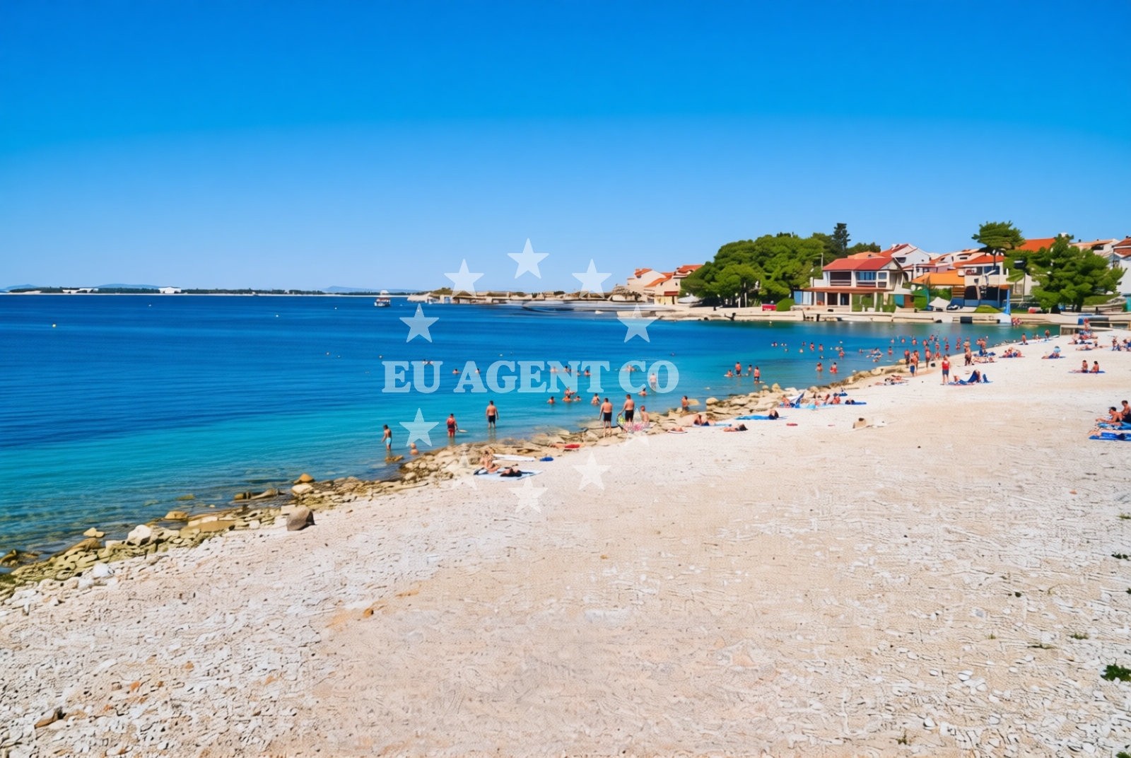 Additional view of Brodarica beach in 100 Obala Gaj, Brodarica