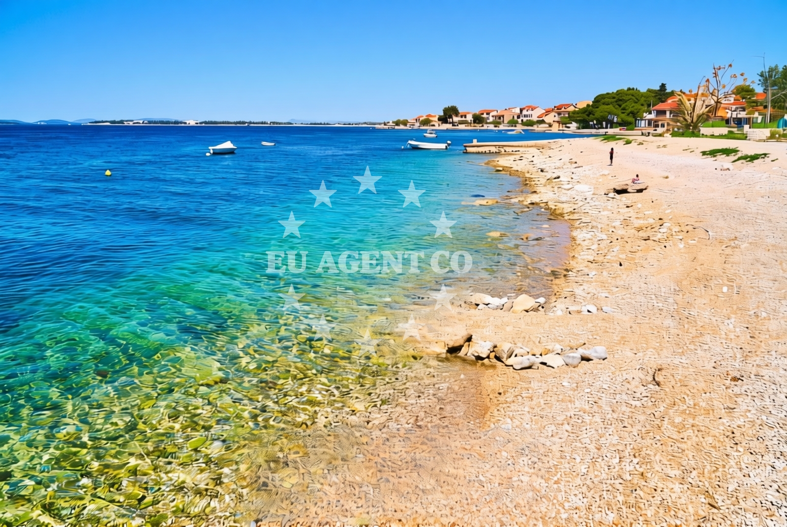 Additional view of Brodarica beach in 100 Obala Gaj, Brodarica