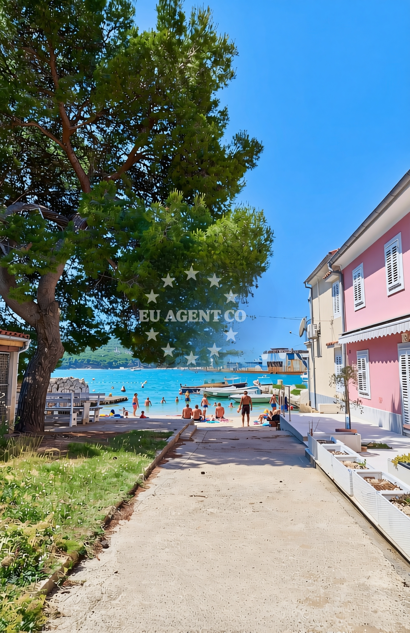 Additional view of Brodogradilište, Cres (Cres) Beach in Brodogradilište