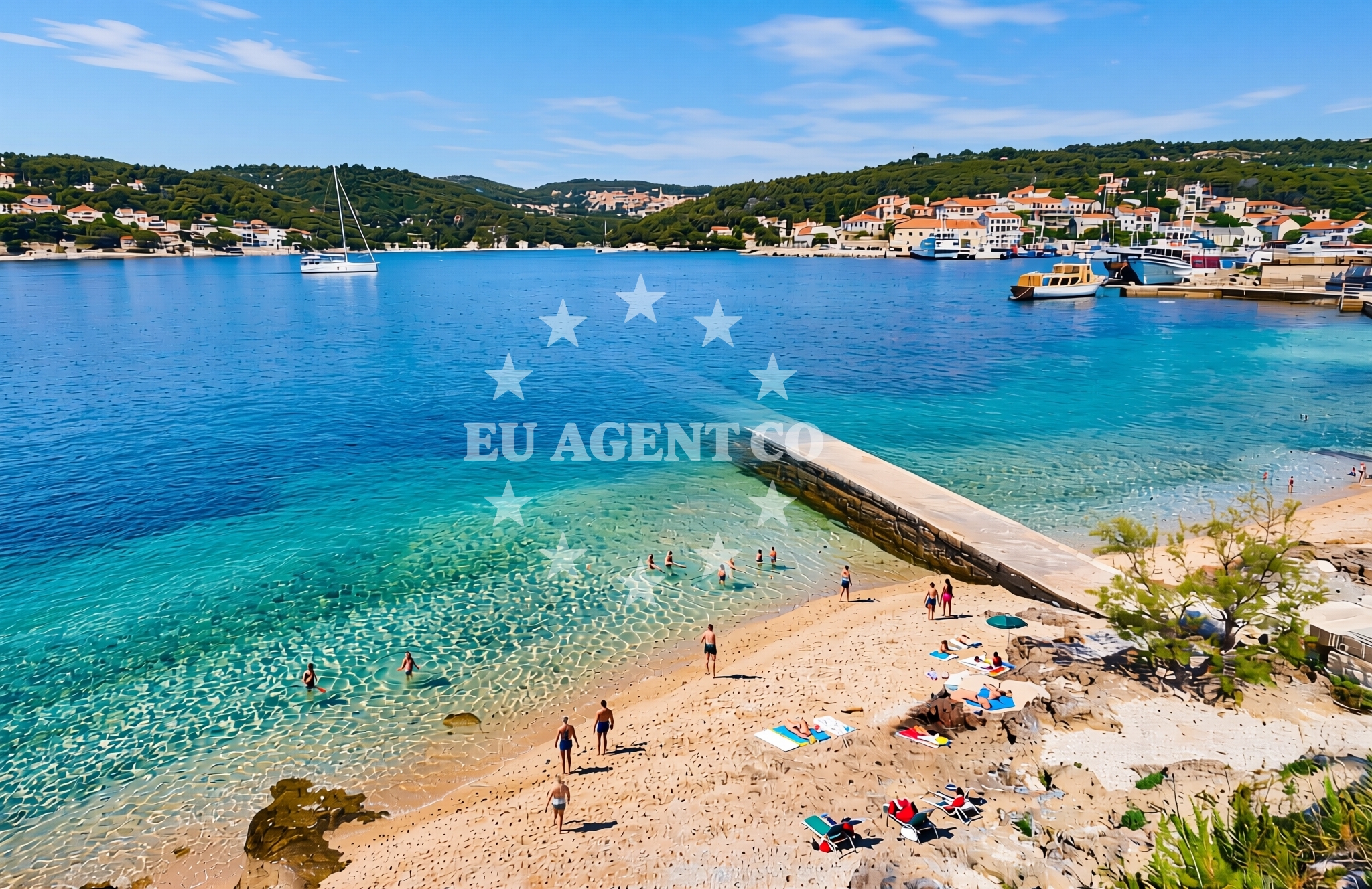 Additional view of Brodogradilište, Sumartin (Brač) Beach in Brodogradilište