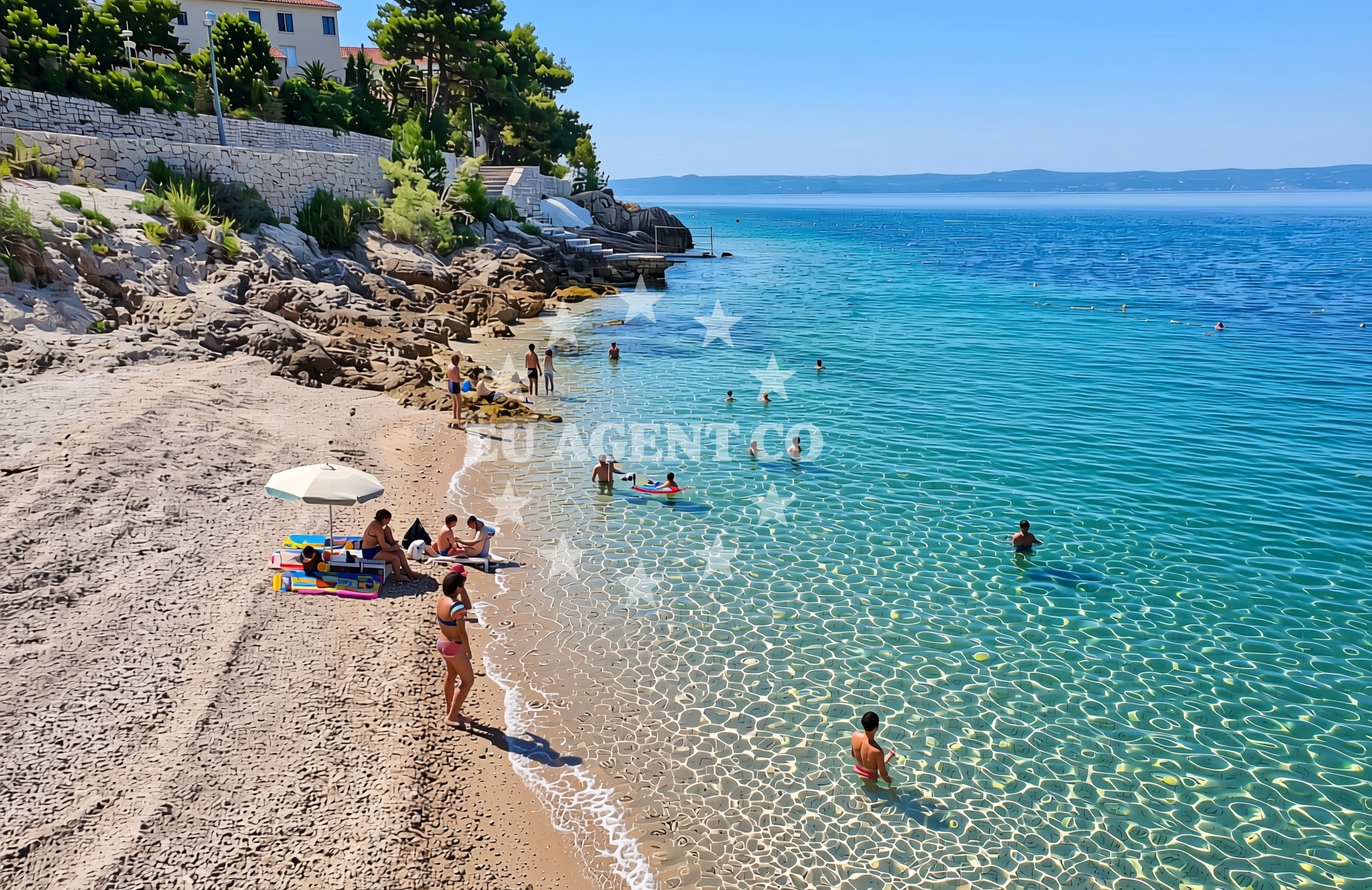 Additional view of Brodogradilište, Sumartin (Brač) Beach in Brodogradilište