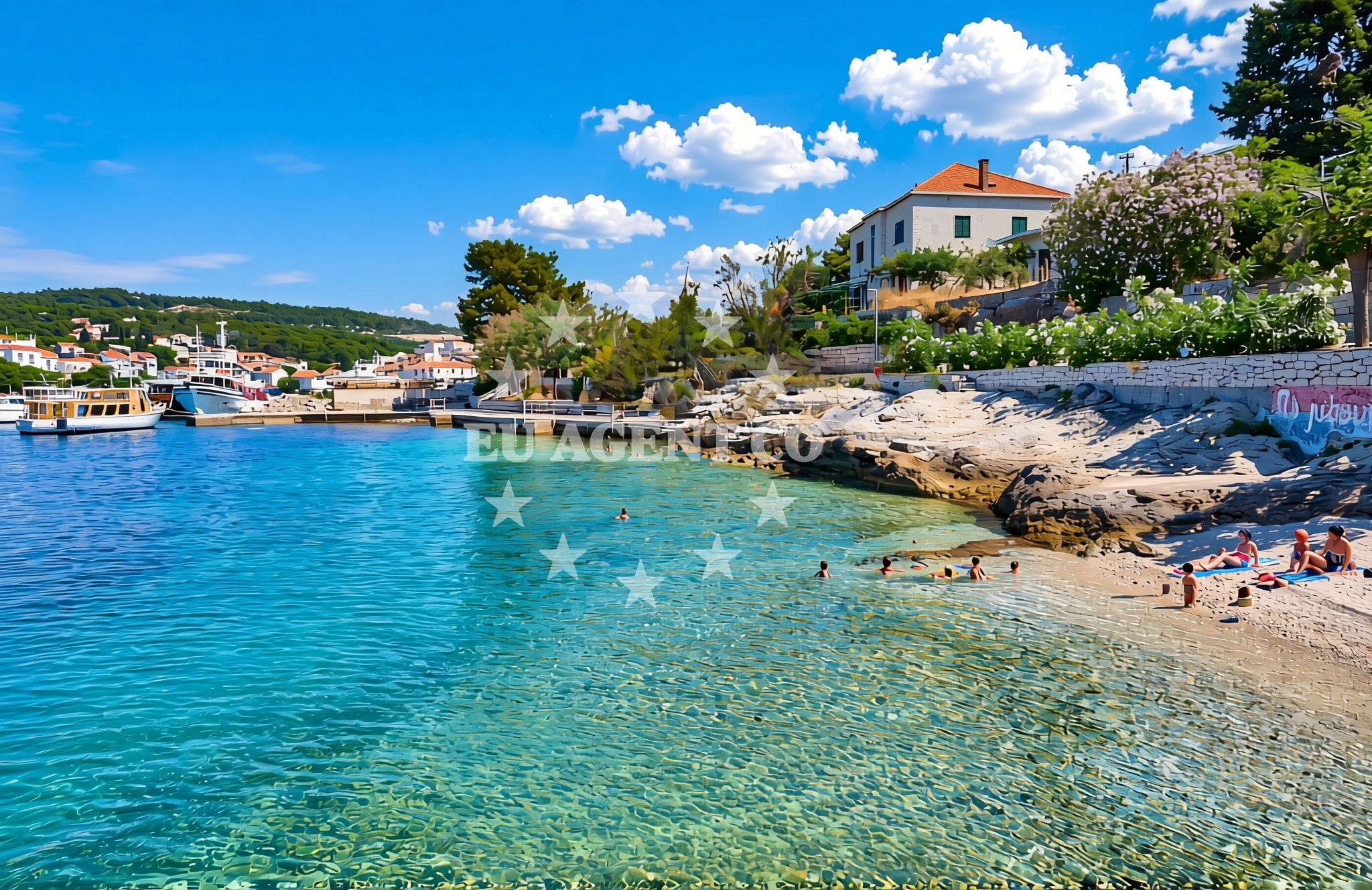 Additional view of Brodogradilište, Sumartin (Brač) Beach in Brodogradilište