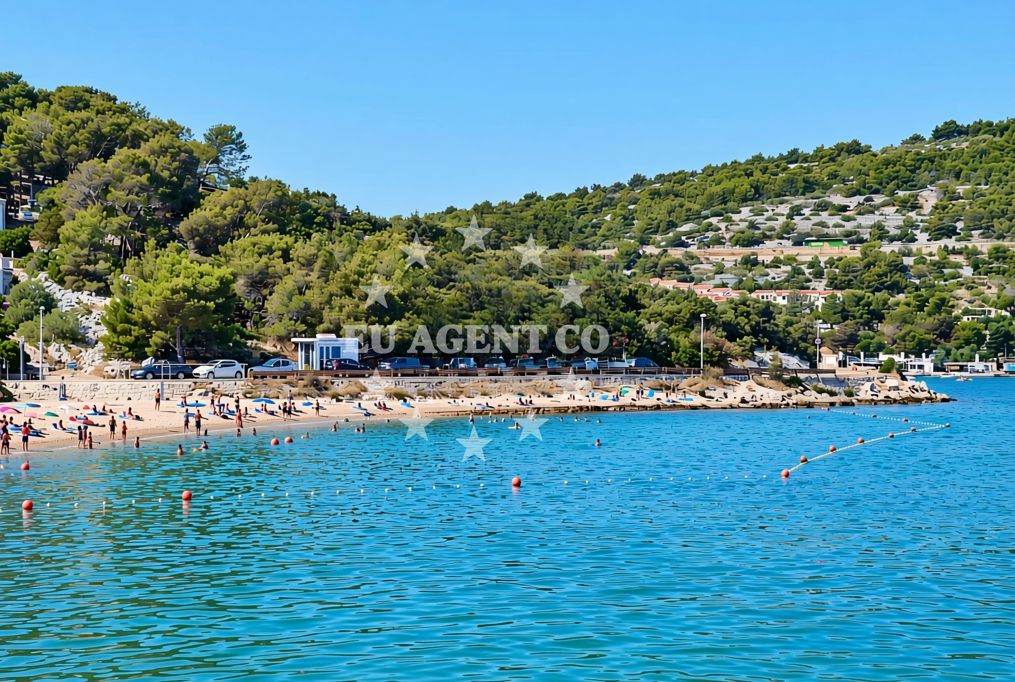 Additional view of Brošćica, Jezera (Murter) Beach in Brošćica