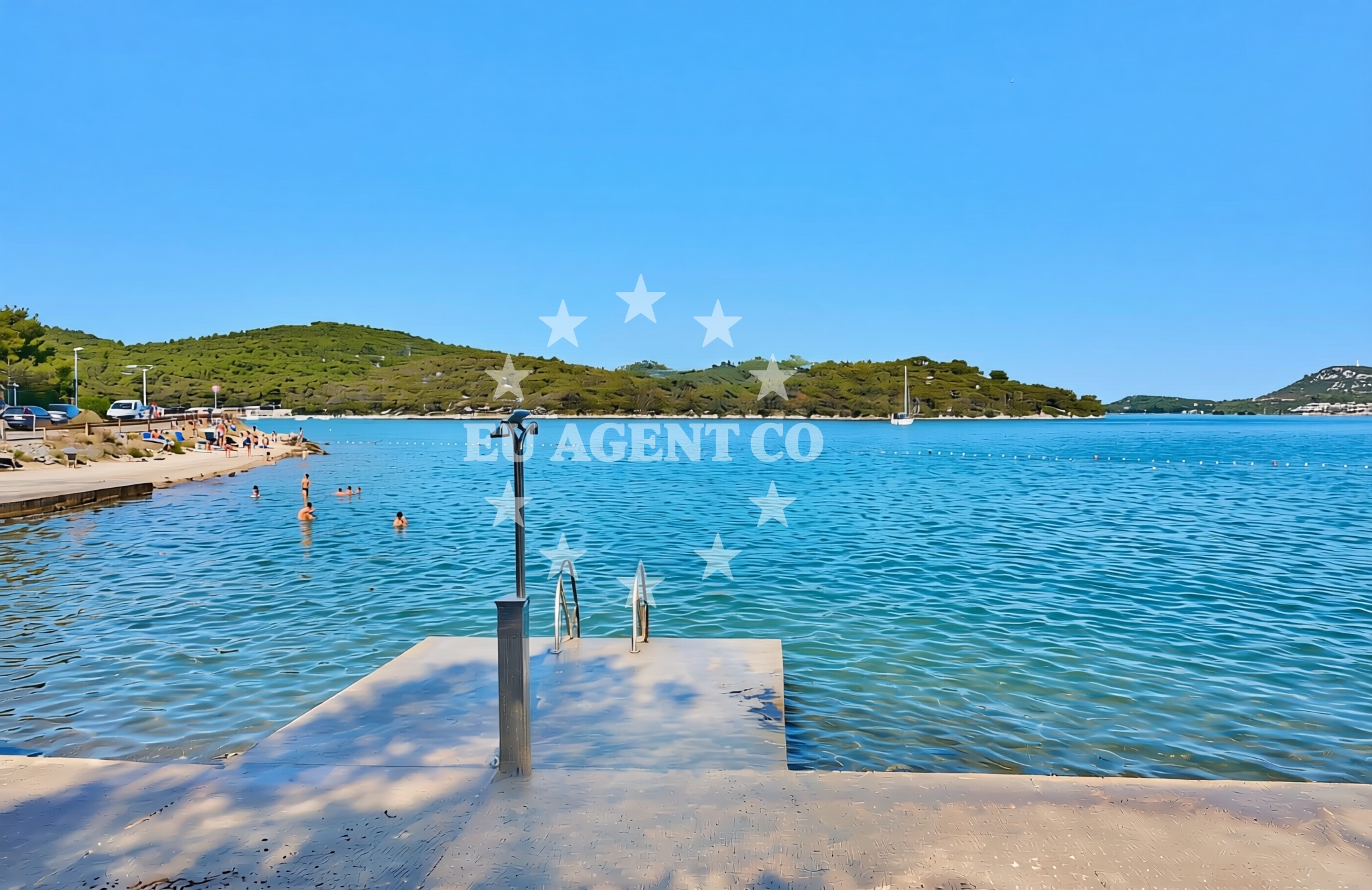 Additional view of Brošćica, Jezera (Murter) Beach in Brošćica