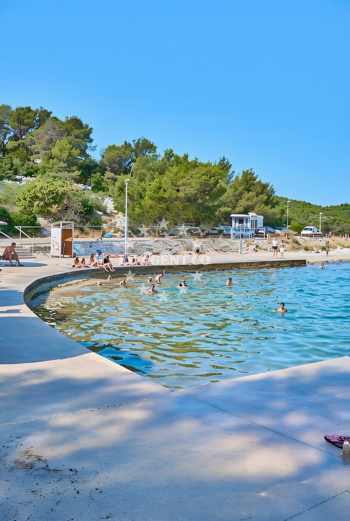 Additional view of Brošćica, Jezera (Murter) Beach in Brošćica