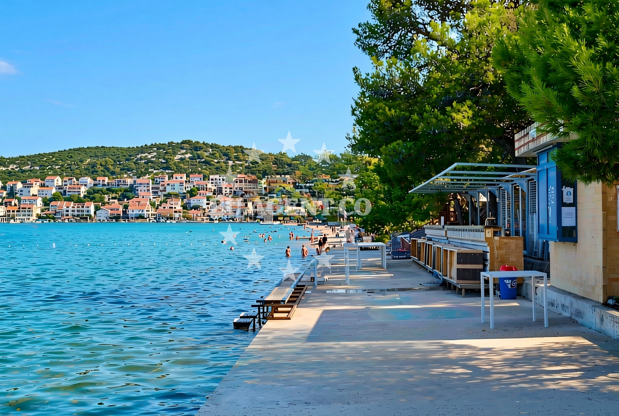Additional view of Brošćica, Jezera (Murter) Beach in Brošćica
