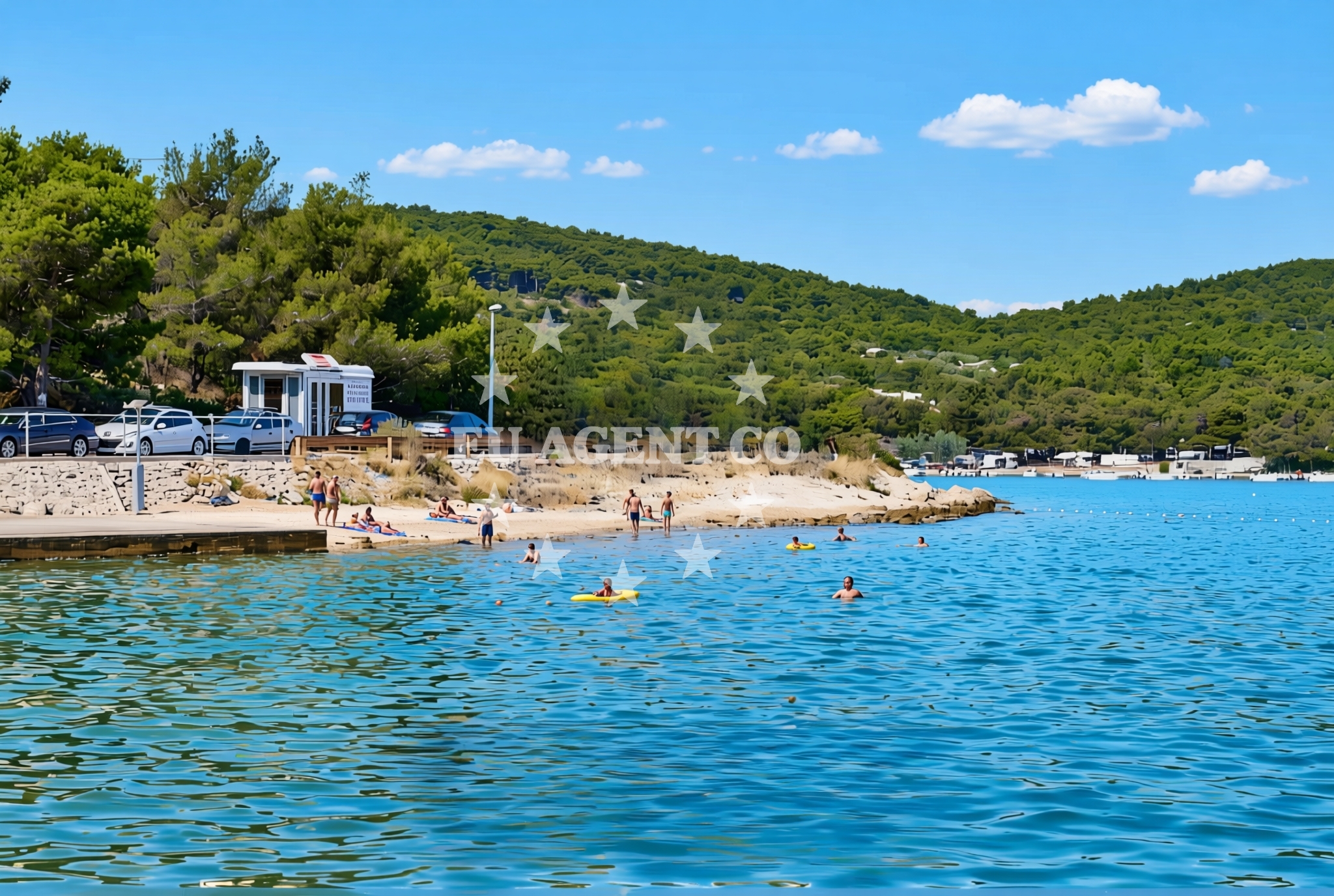 Additional view of Brošćica, Jezera (Murter) Beach in Brošćica