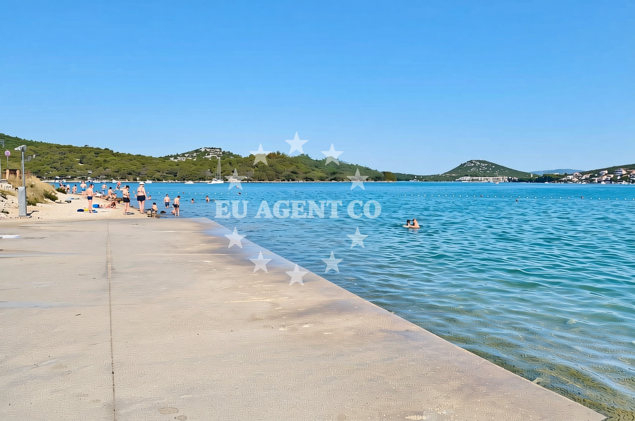 Additional view of Brošćica, Jezera (Murter) Beach in Brošćica