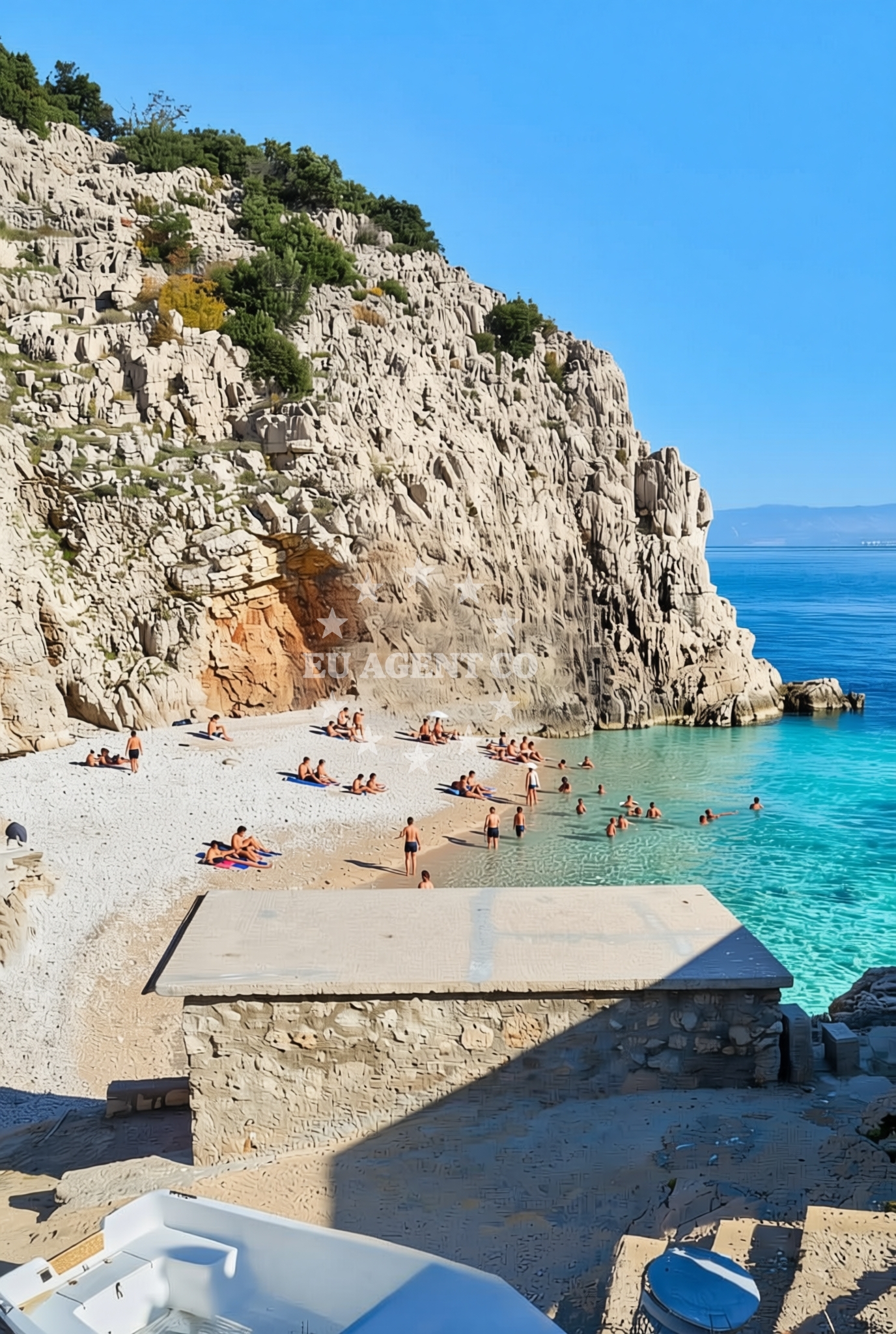 Additional view of Brseč: beaches and coves (2) in Brseč