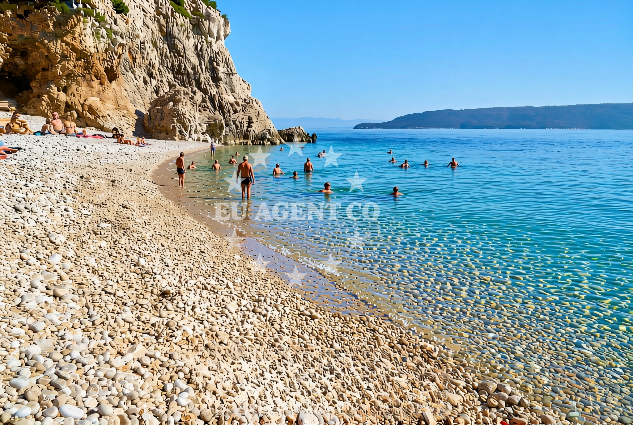 Additional view of Brseč: beaches and coves (2) in Brseč