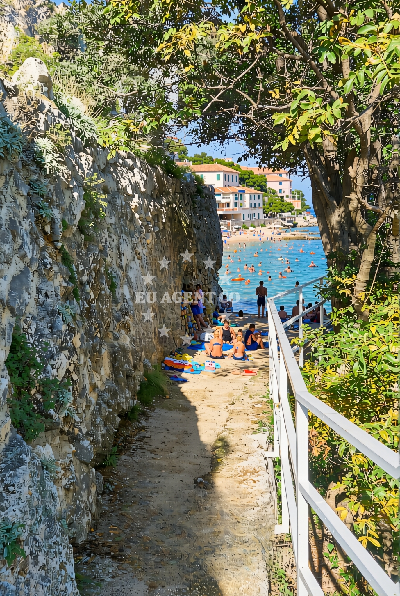 Additional view of Brseč: beaches and coves (2) in Brseč
