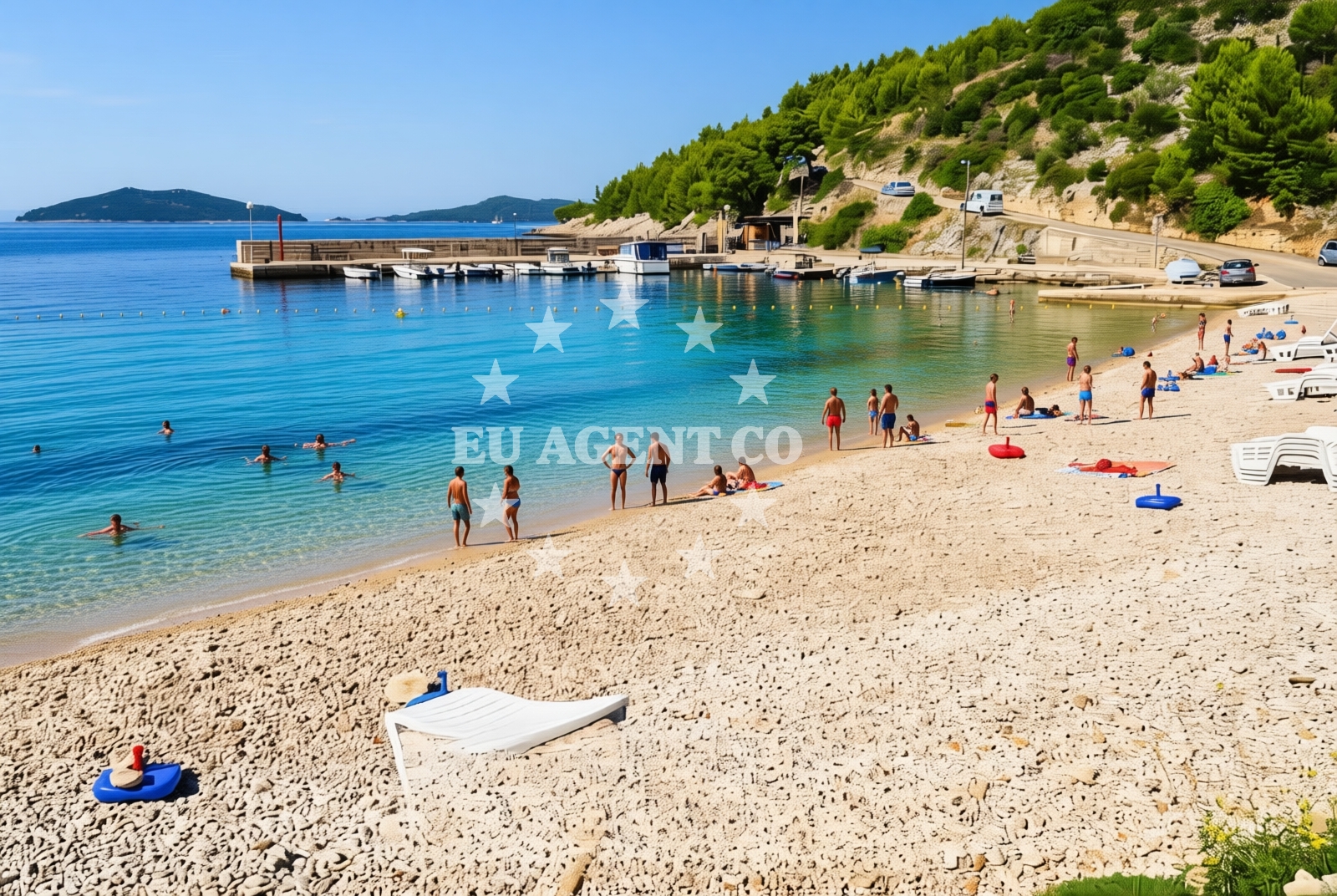 Additional view of Brsečine: beaches and coves (2) in Brsečine