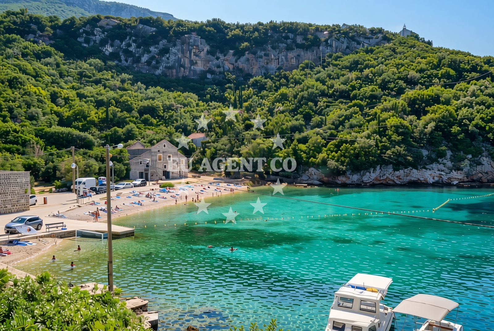 Additional view of Brsecine Harbour in Brdari 2, Brsecine, Brsečine